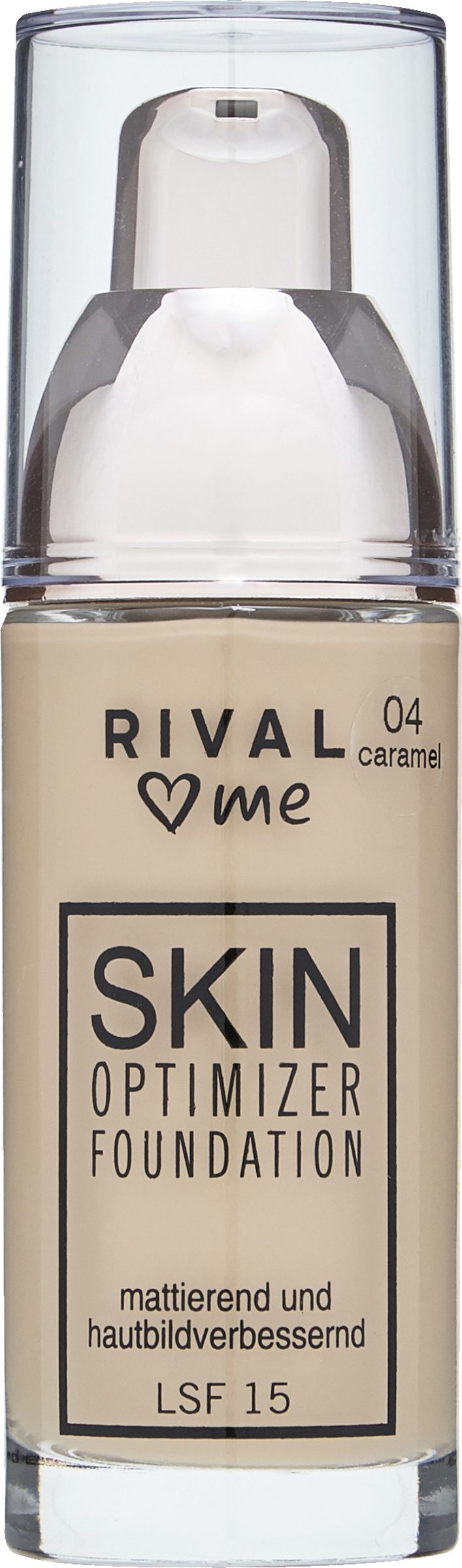 RIVAL loves me Skin Optimizer Foundation 04 caramel
