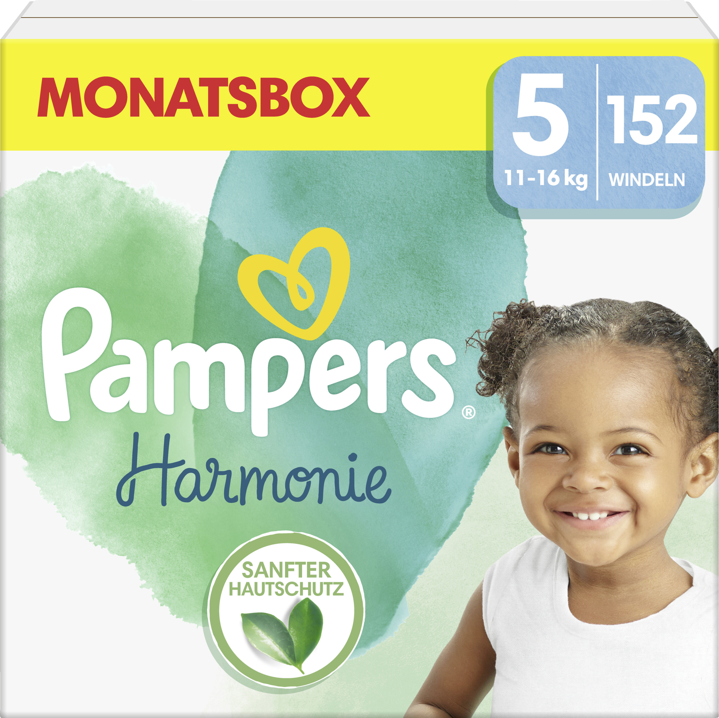 Pampers Harmonie bleer str. 5 (11+ kg) månedsboks