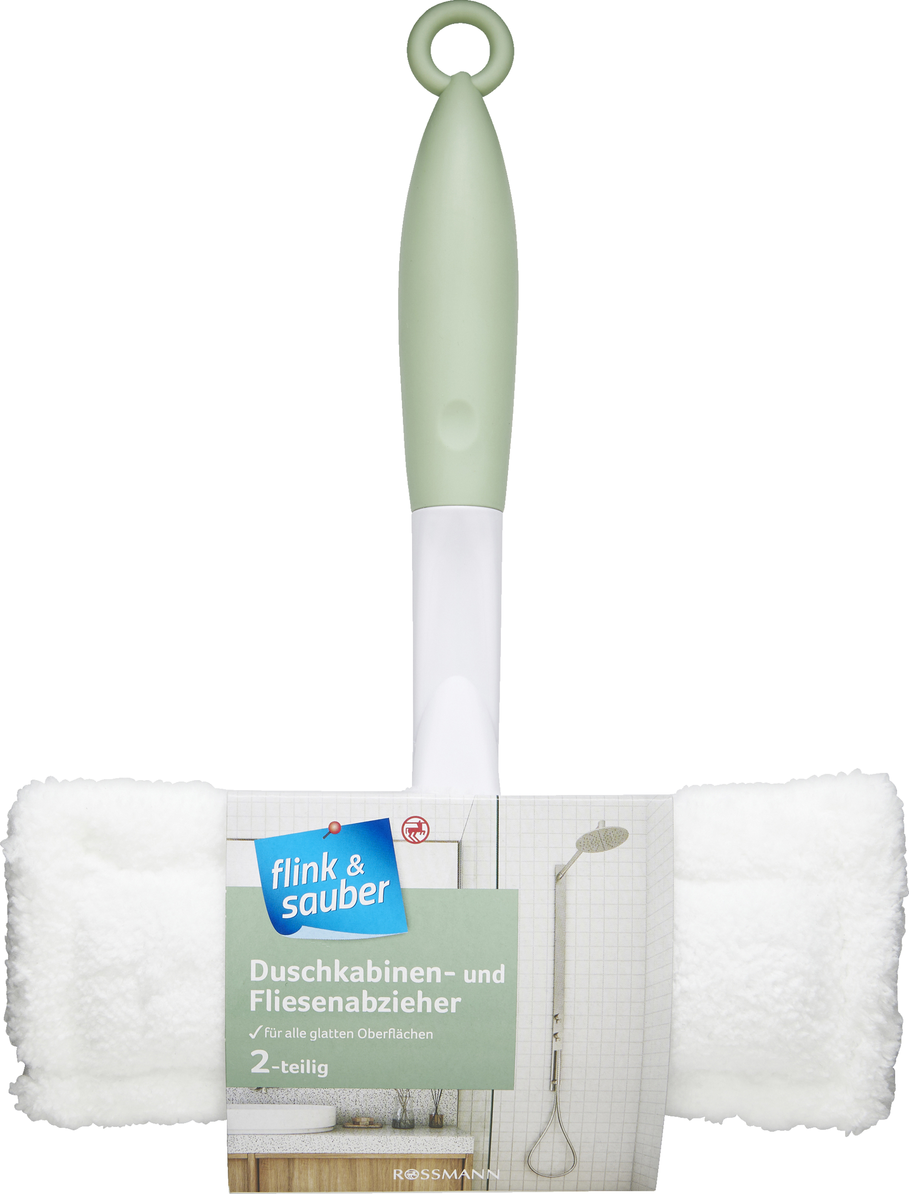 flink & sauber Brusekabine- og fliseaftørring