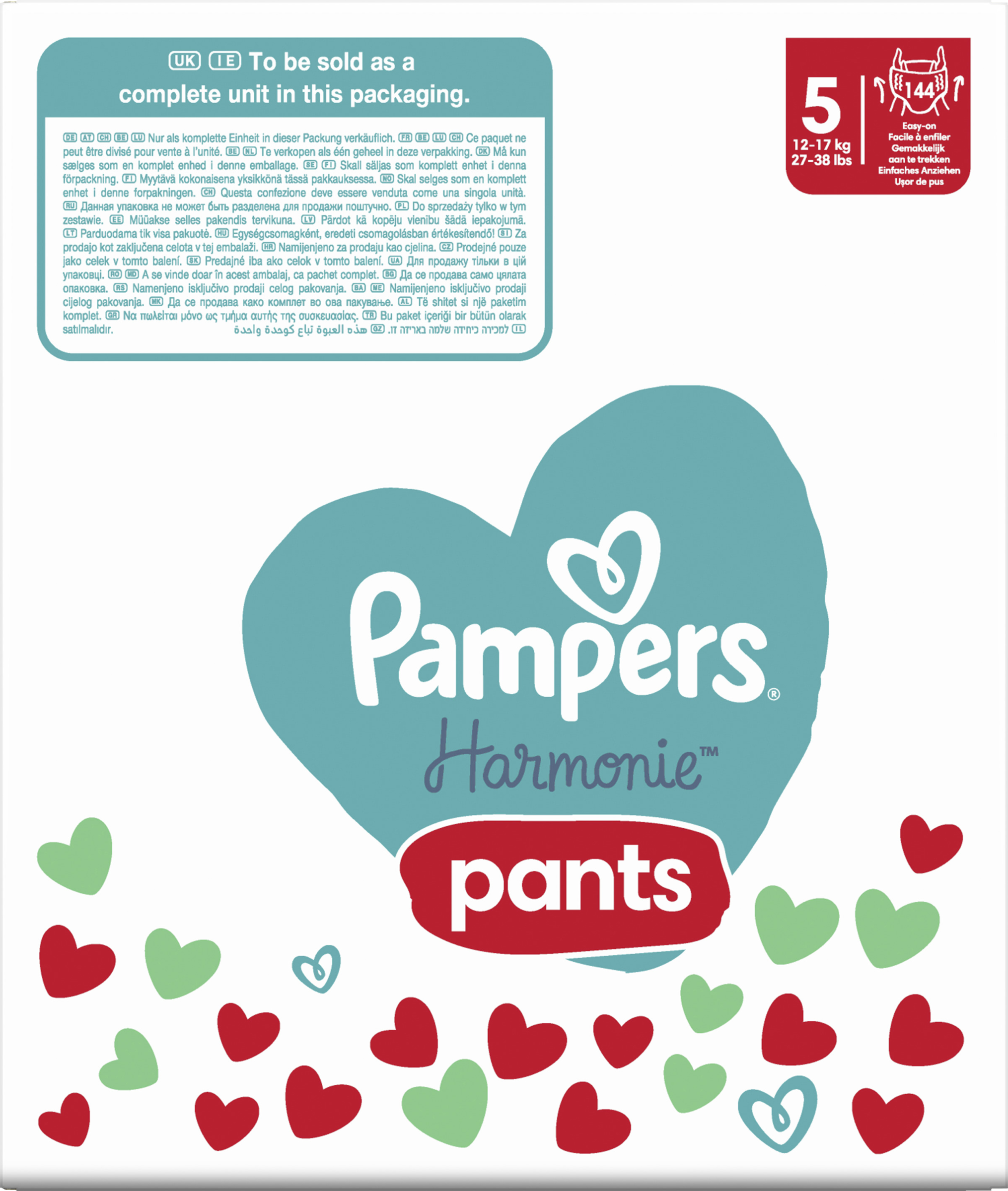 Pampers Harmonie Pants str.5 (1217kg) månedsboks Køb online rossmann.dk