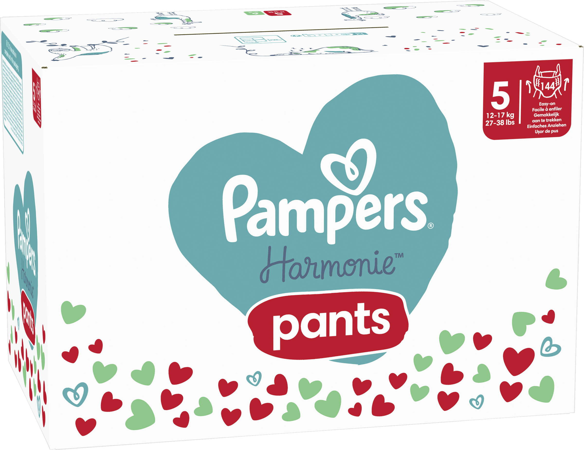 Pampers Harmonie Pants str.5 (1217kg) månedsboks Køb online rossmann.dk