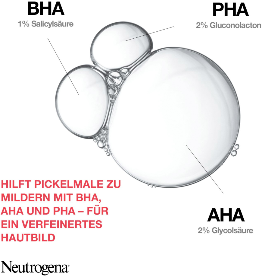 Neutrogena Anti-Pickel+ AHA/PHA/BHA Peeling Cleanser Køb online ...