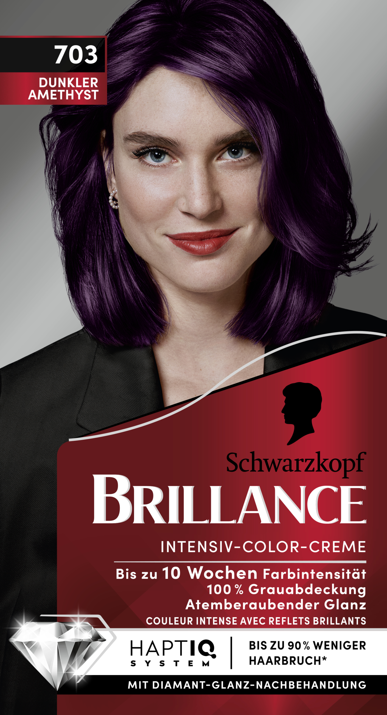 Brillance Intensiv-Color-Creme 703 Mørk ametyst