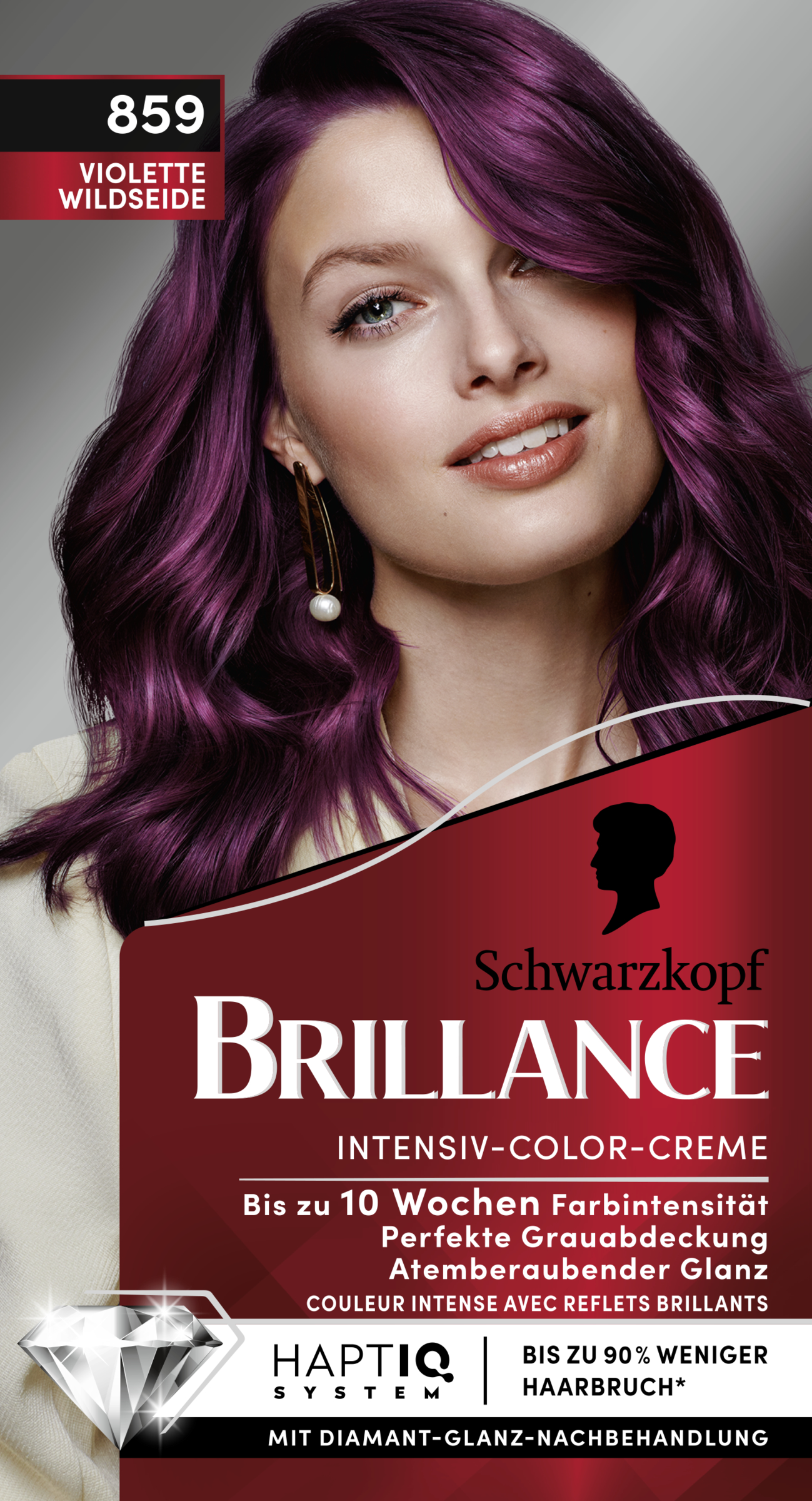 Brillance Intensiv-Color-Creme 859 Violet vildsilke