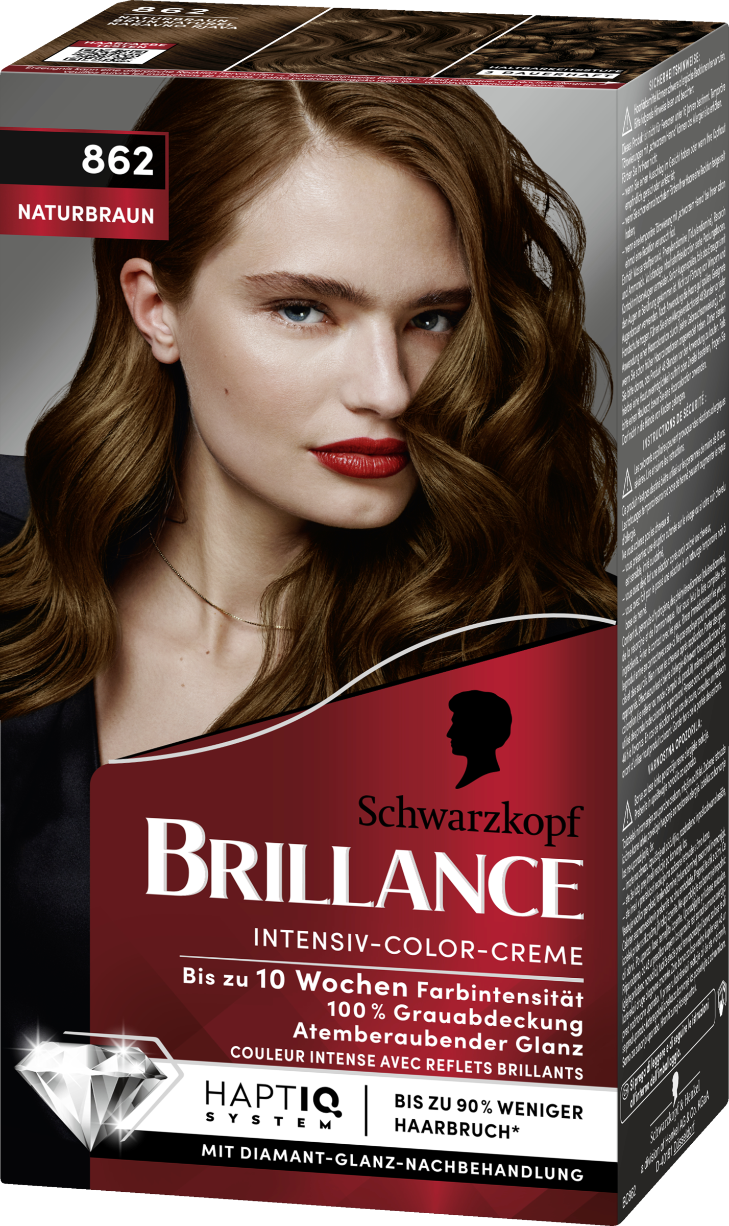 Brillance Intensiv-Color-Creme 862 Naturlig brun