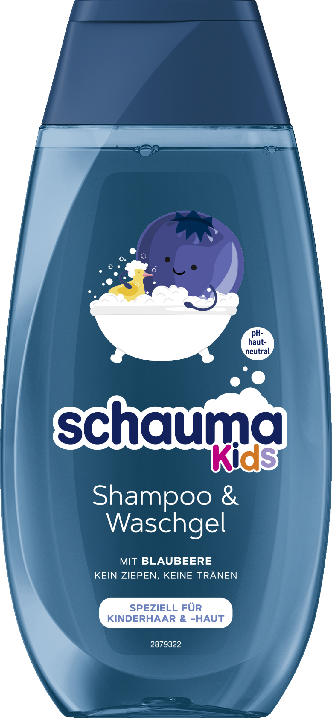 Schauma Kids Shampoo & Waschgel blåbær