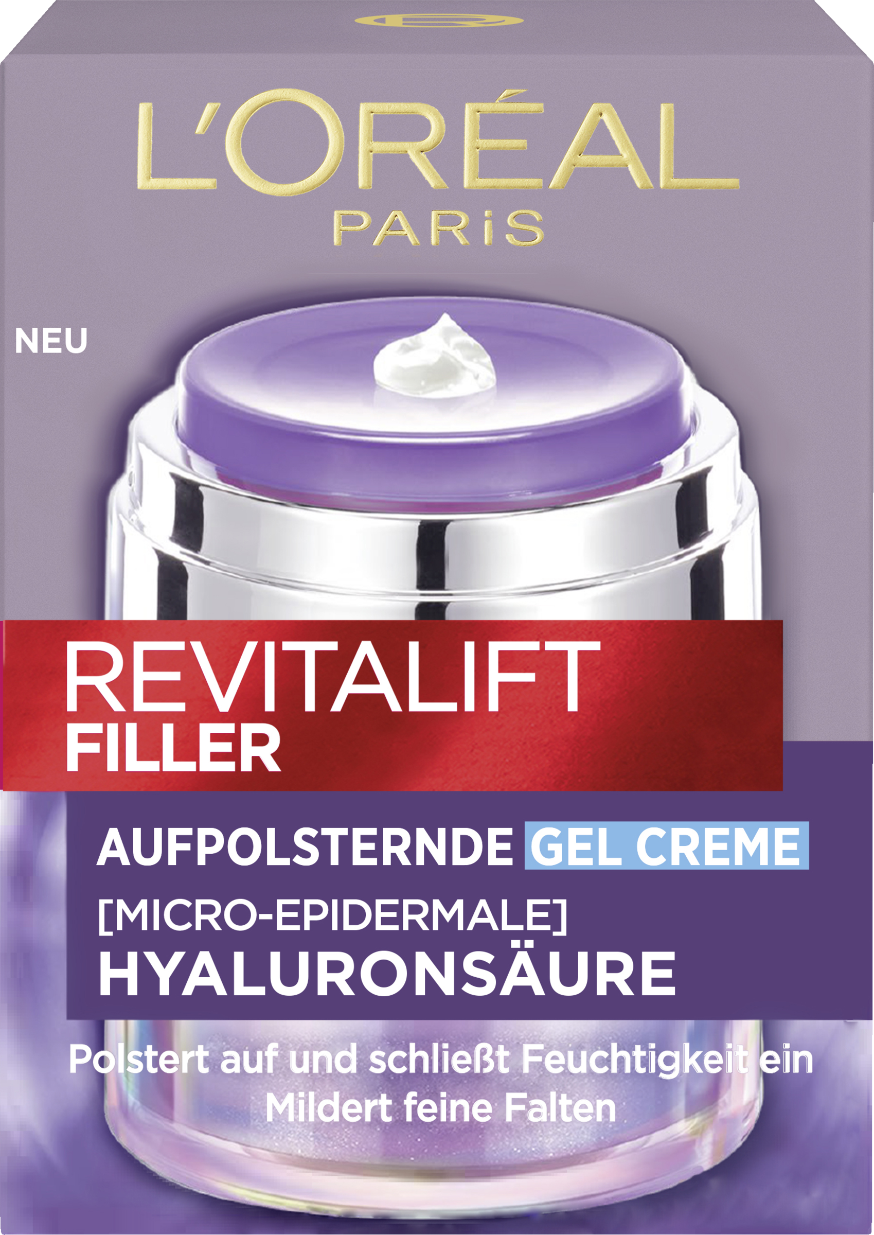 L’Oréal Paris Revitalift Revitalift Filler udglattende Gel Creme