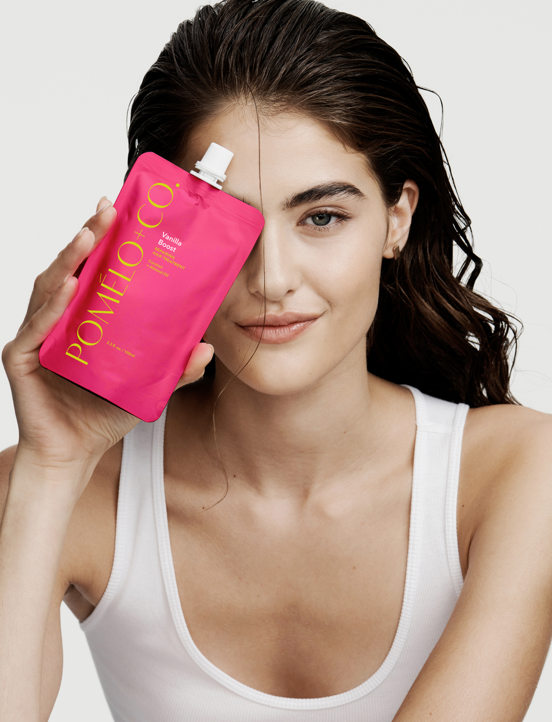 Pomélo+Co Reparerende hårmaske Vanilla Boost Køb online rossmann.dk