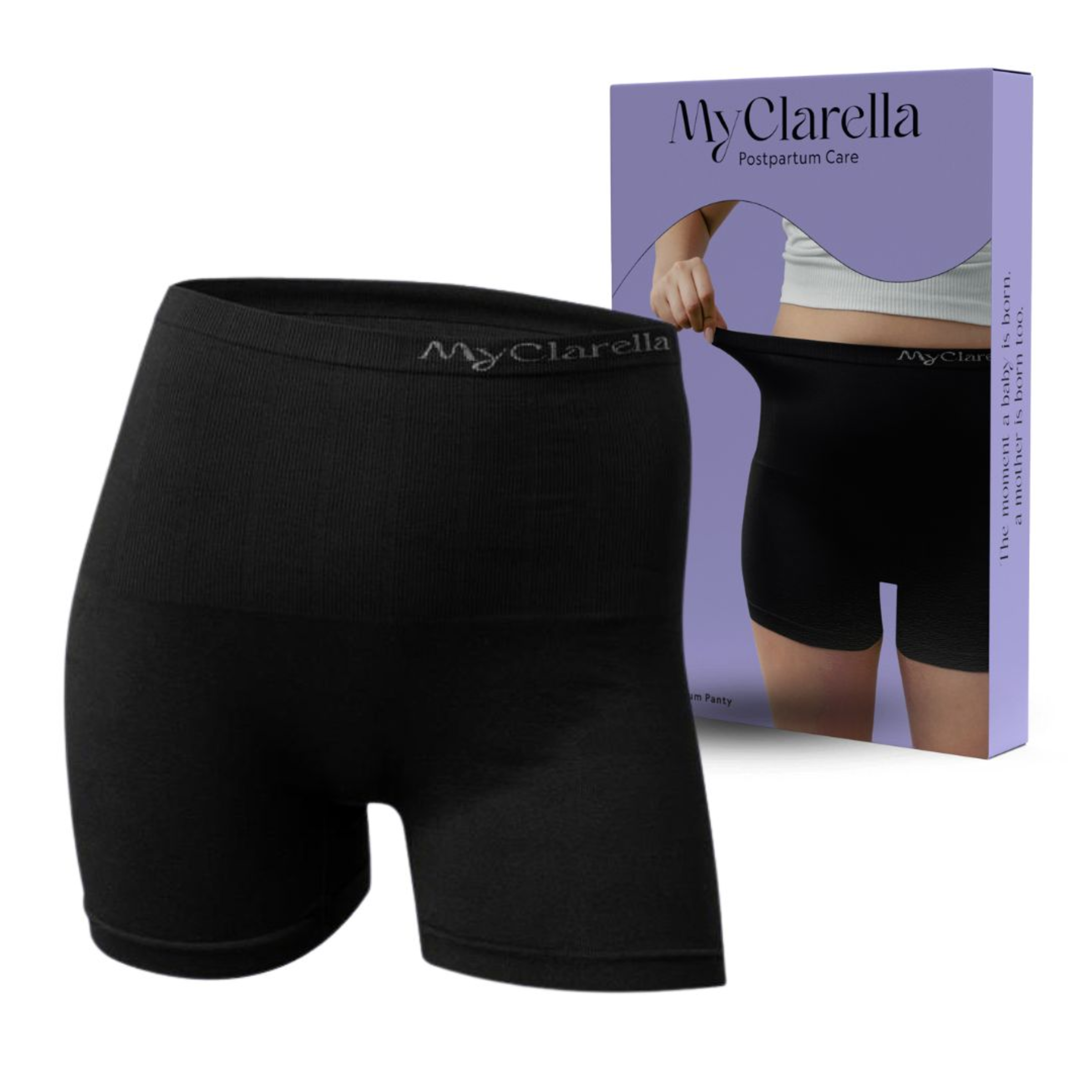 MyClarella Barsels-undertøj sort Panty, str. L