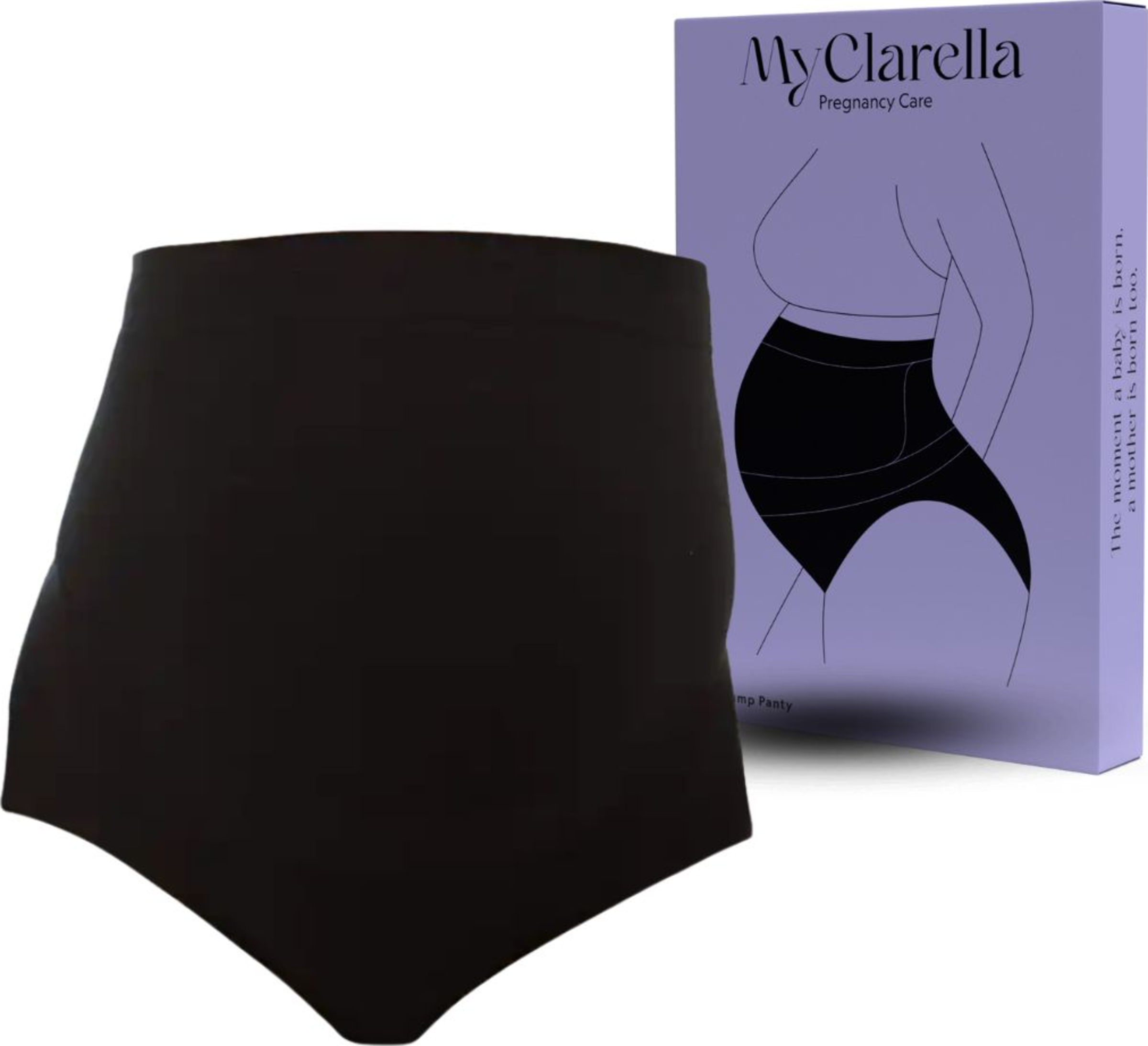 MyClarella Graviditetsundertøj The Bump Panty str. XL, sort