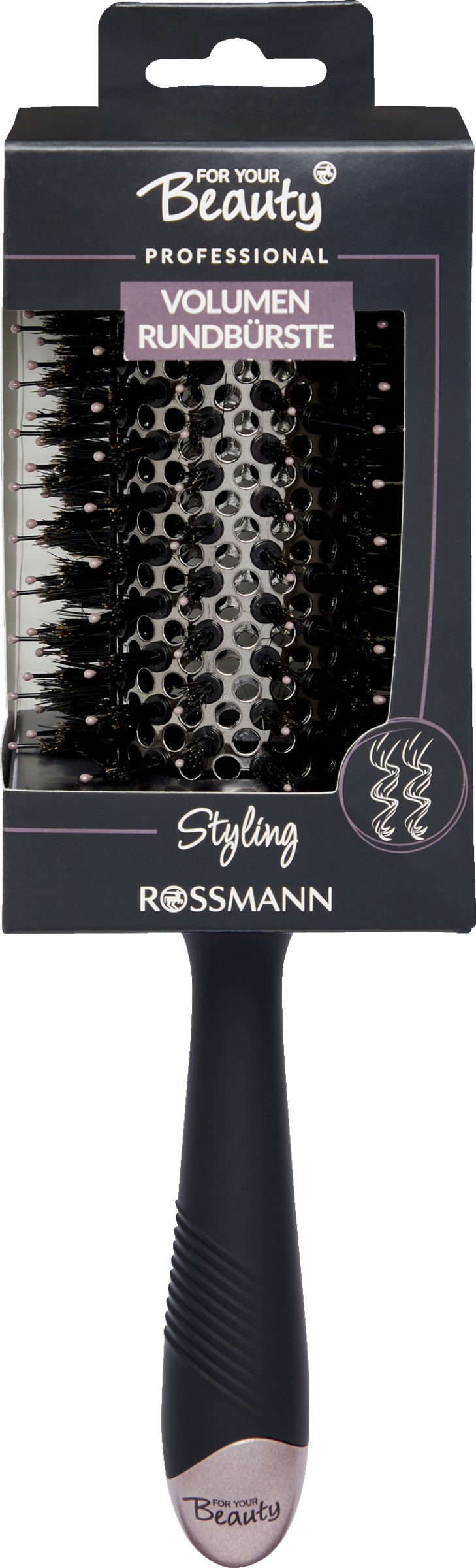 FOR YOUR Beauty rundbørste til volumen