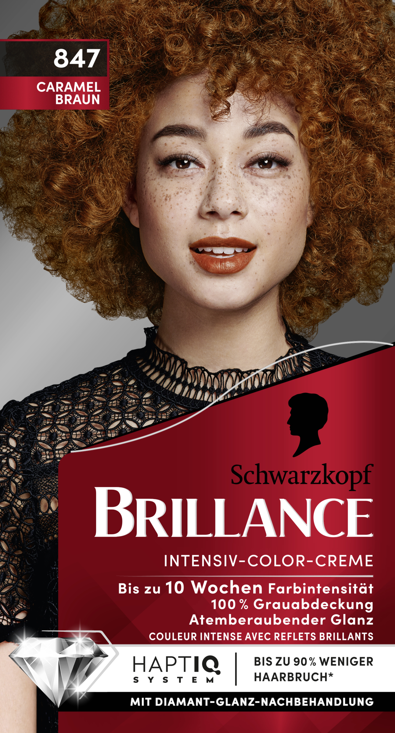 Brillance Intensiv-Color-Creme 847 Caramel brun
