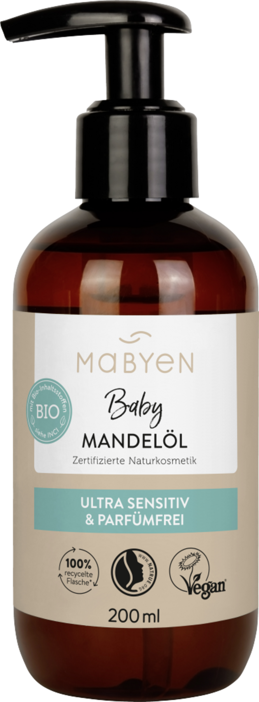 Mabyen Økologisk babymandelolie