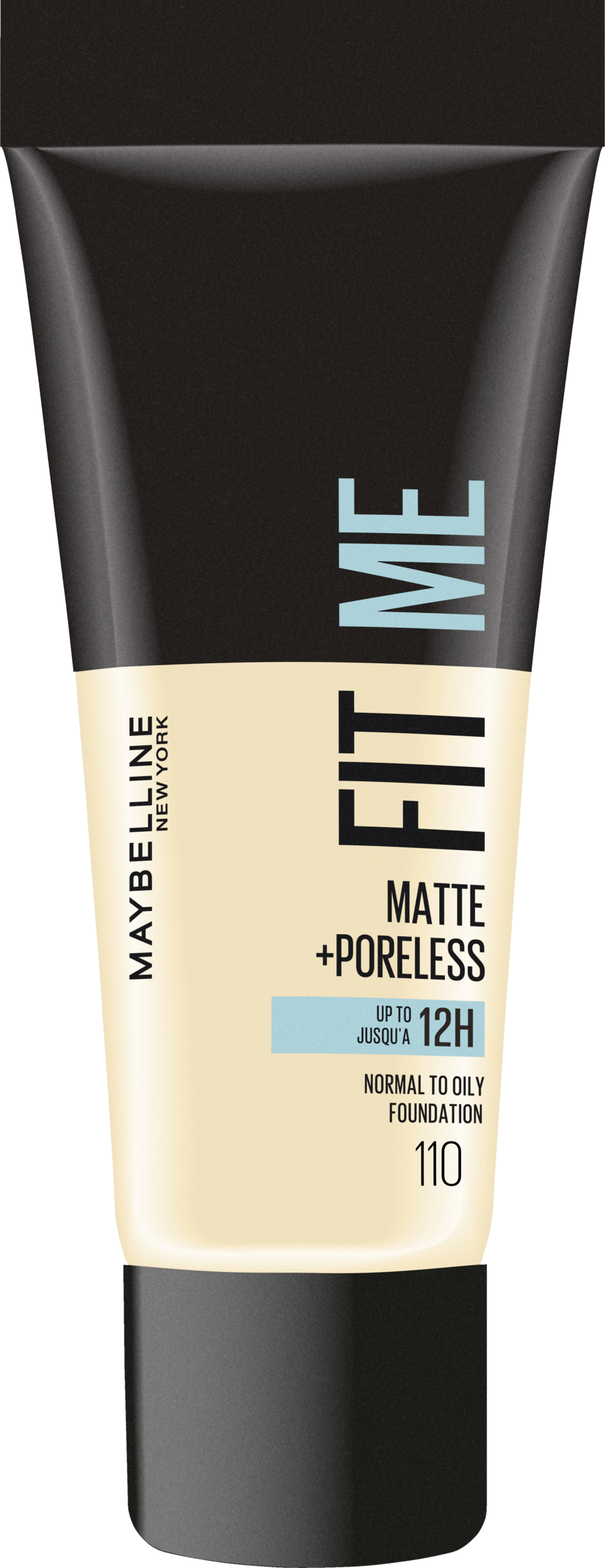 Maybelline New York Fit Me! Matte + Poreless makeup nr. 110 Porcelain