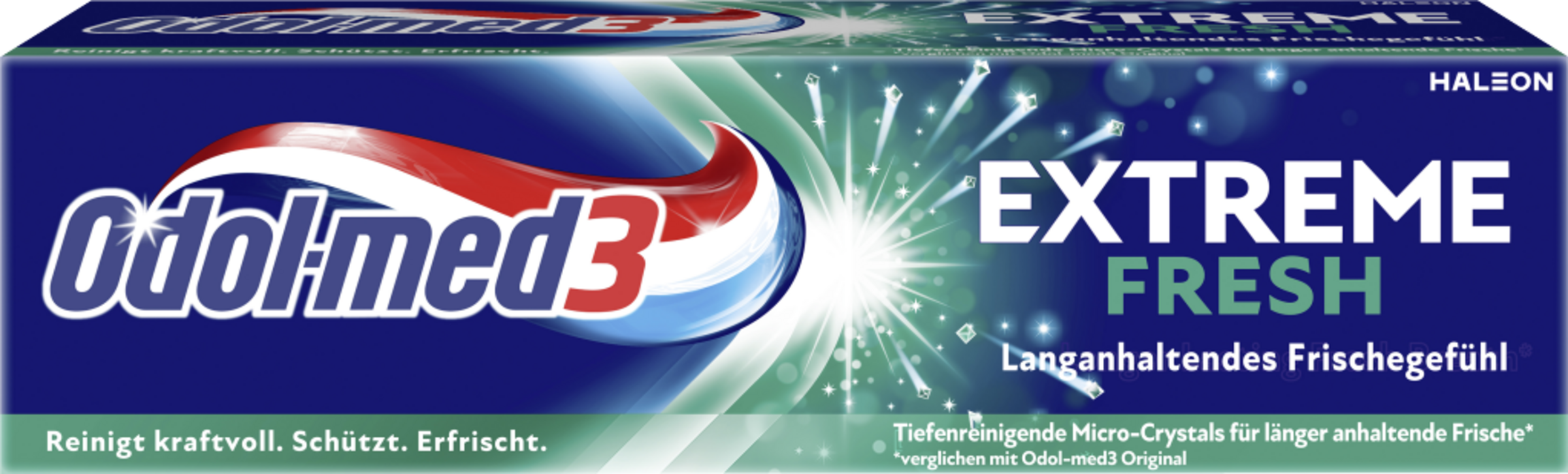 Odol med3 Ekstrem frisk, holdbar, frisk tandpasta