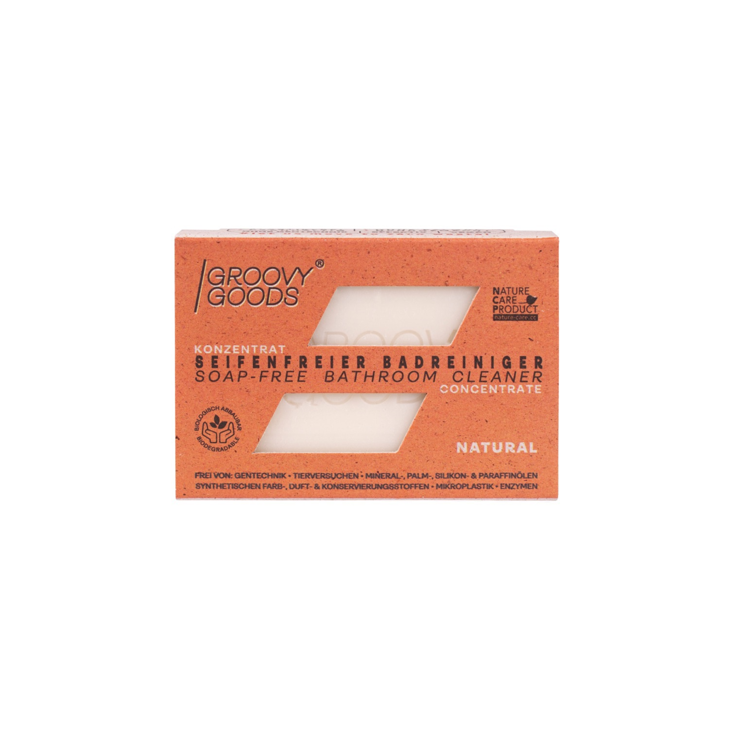 Groovy Goods Sæbefri, fast badeværelsesrengøring (uden duftstoffer)