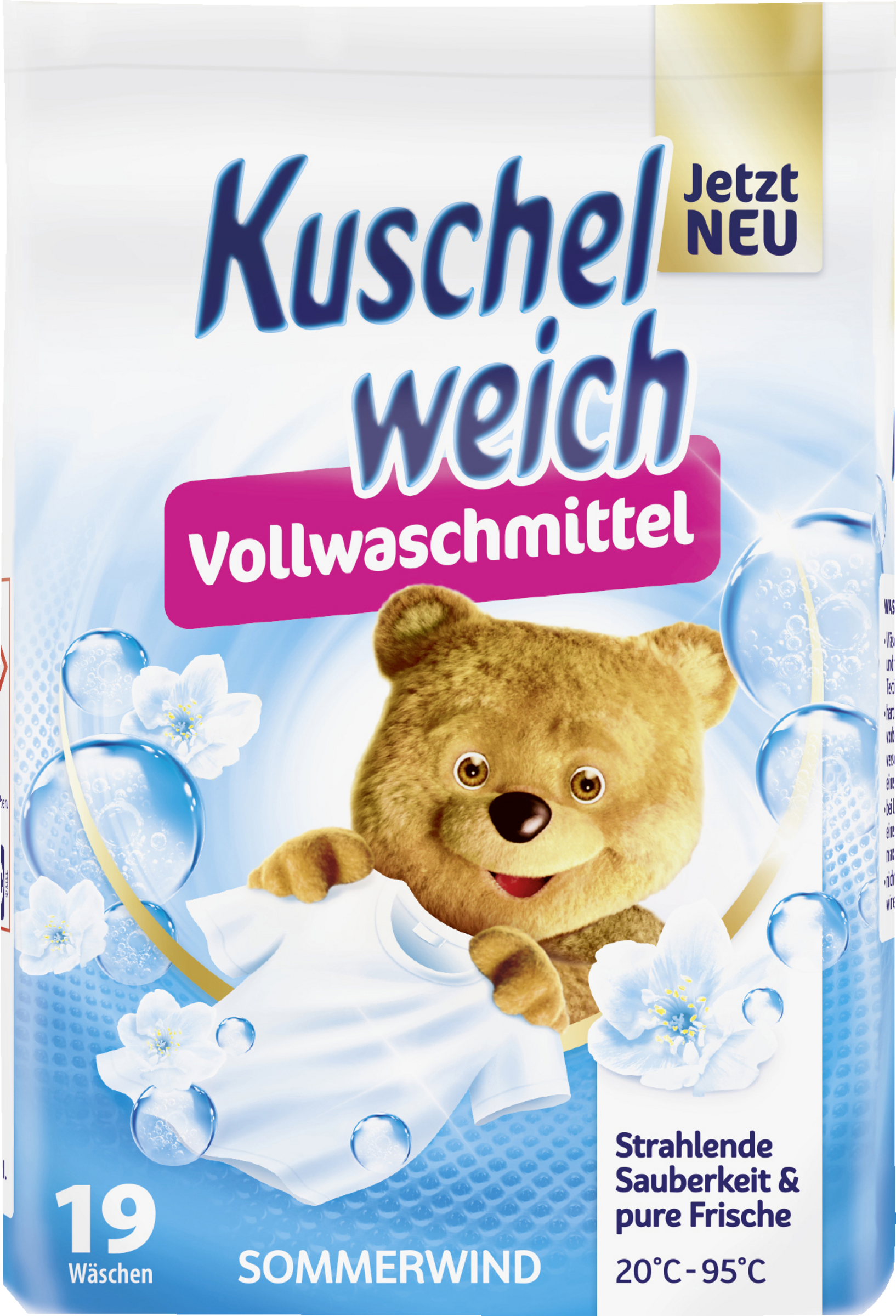 Kuschelweich Vaskemiddel Sommerwind pulver 19 vaske
