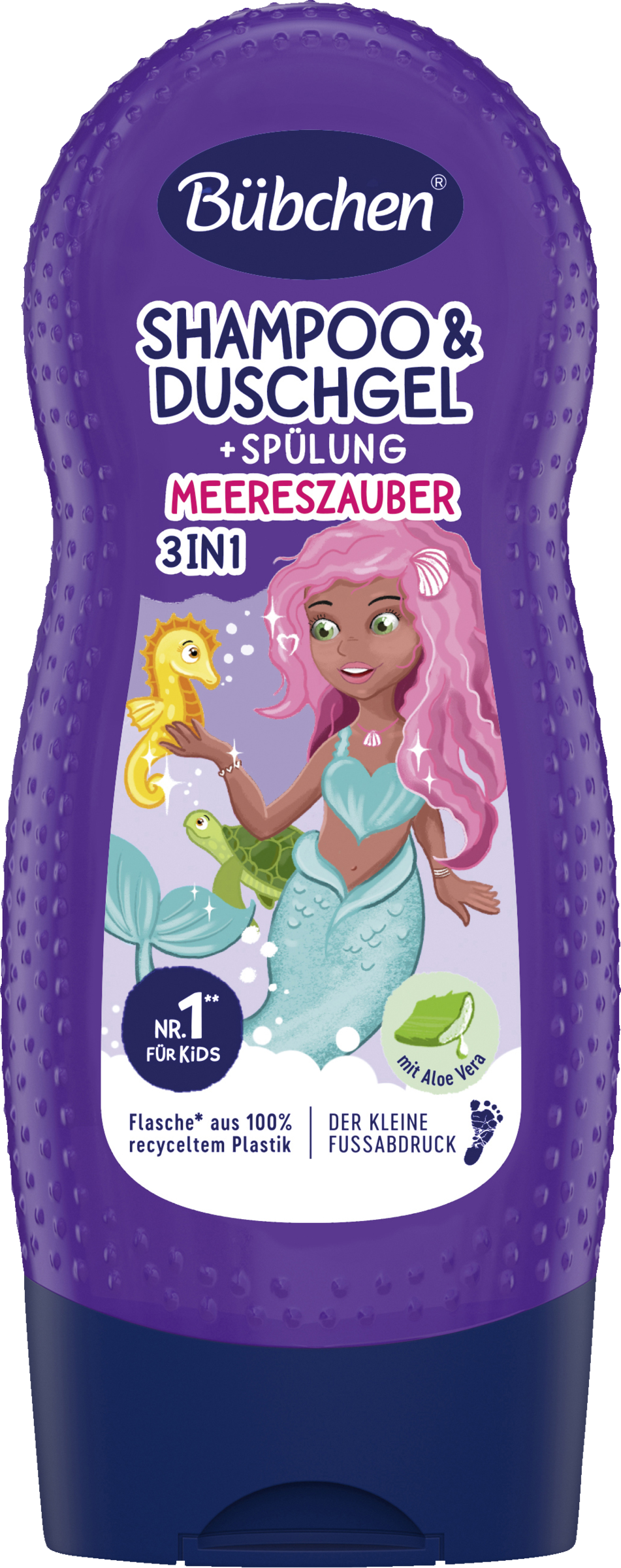 Bübchen Kids 3-in-1 shampoo og bodyshampoo + balsam Sea Magic