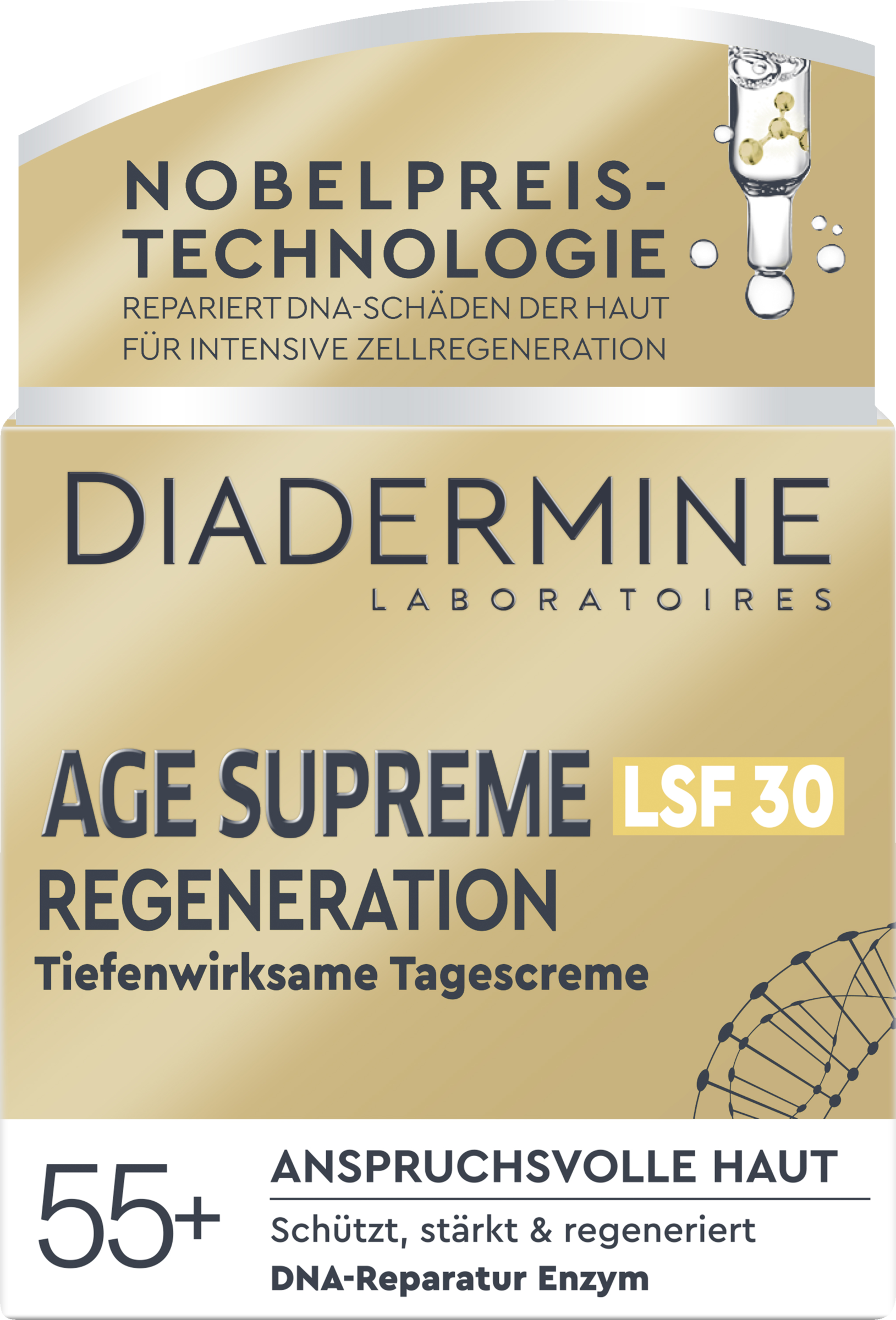 Diadermine Age Supreme Regeneration dybdevirkende dagcreme SPF 30