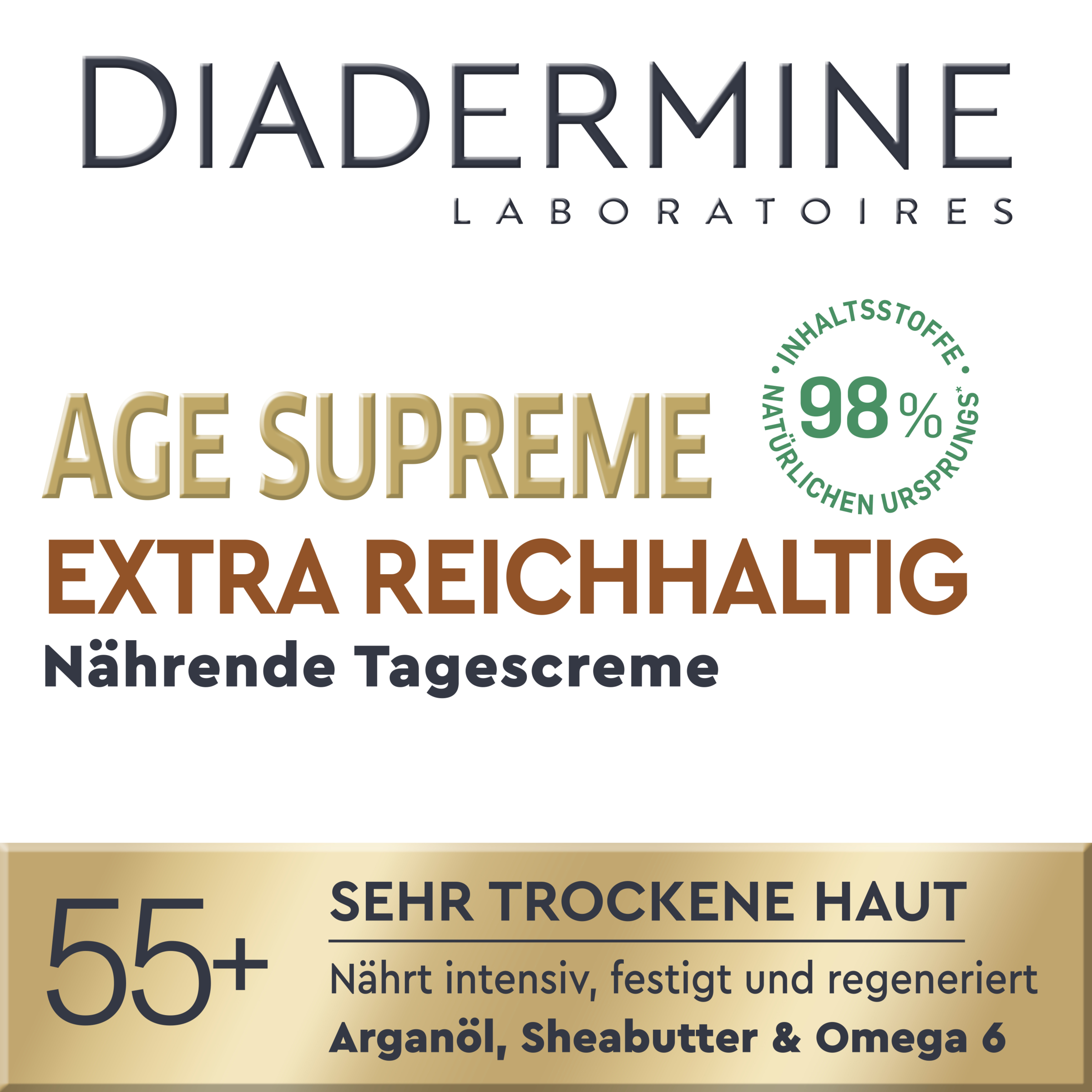 Diadermine Age Supreme ekstra righoldig, revitaliserende dagcreme