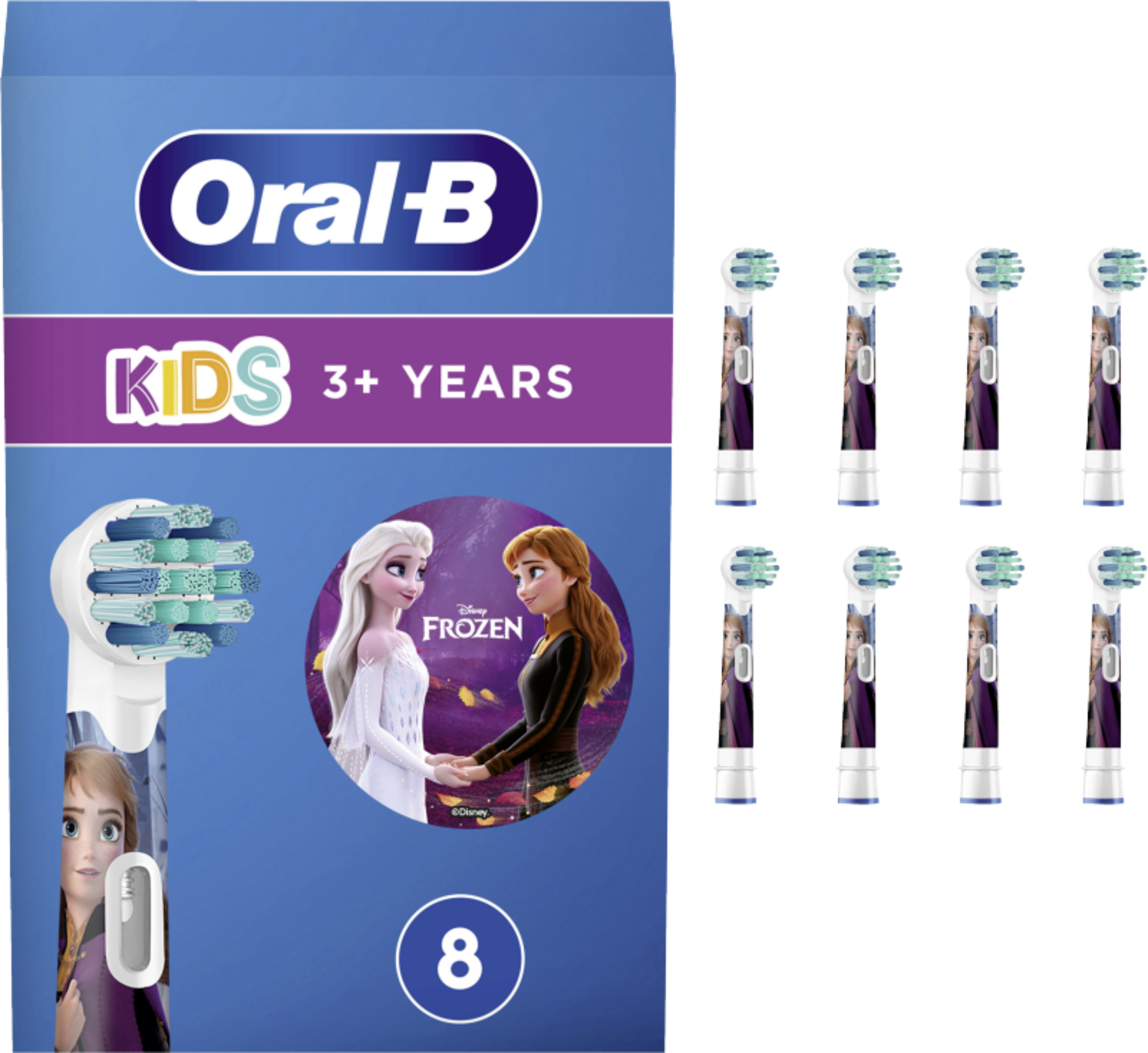 Oral-B Børstehoveder Kids Frozen