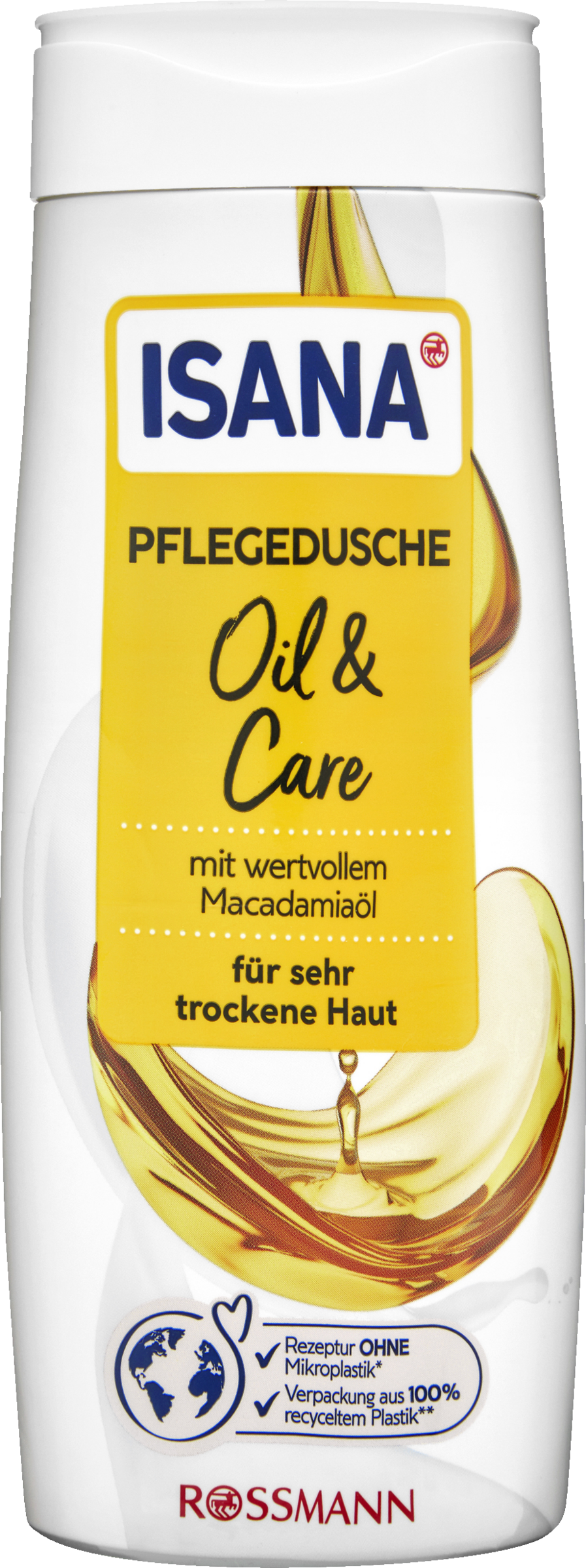 ISANA Oil & Care plejende showergel
