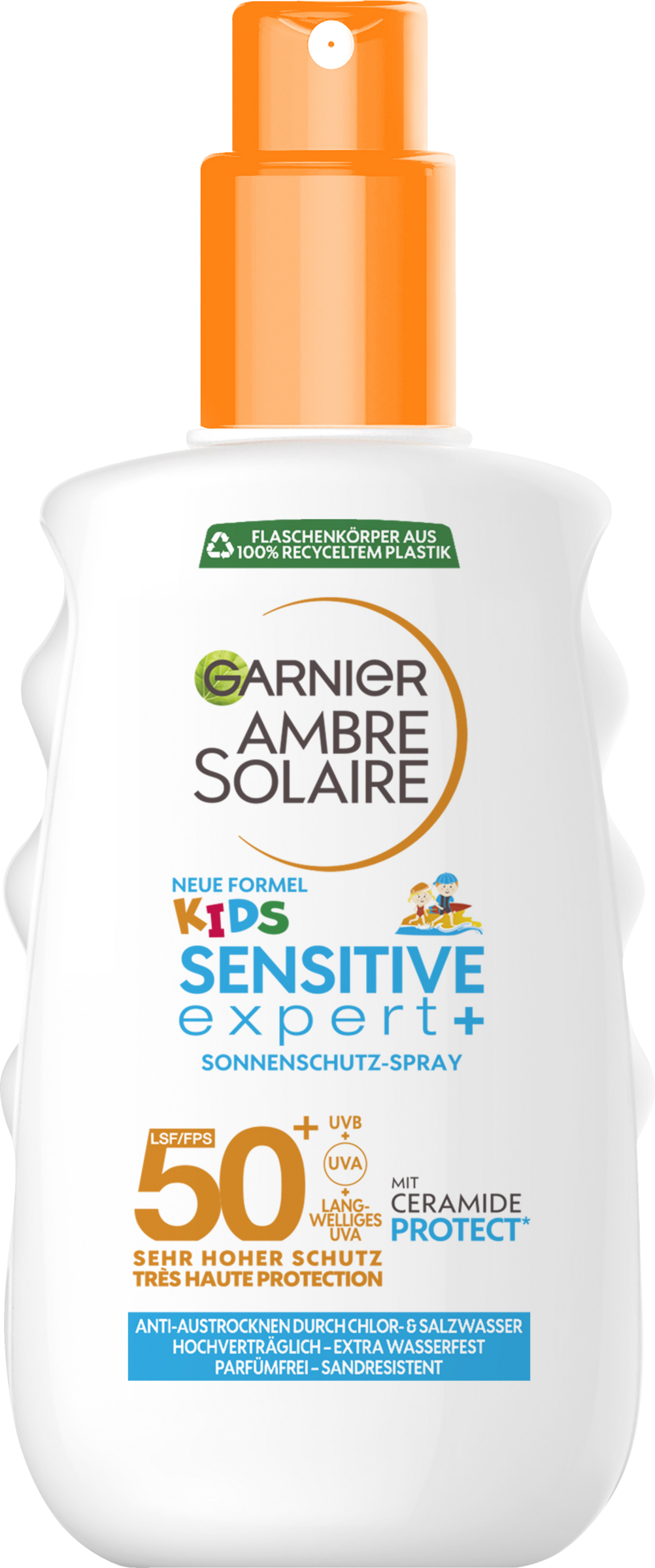 Garnier Ambre Solaire KIDS SENSITIVE expert+ solbeskyttelsesspray SPF 50+