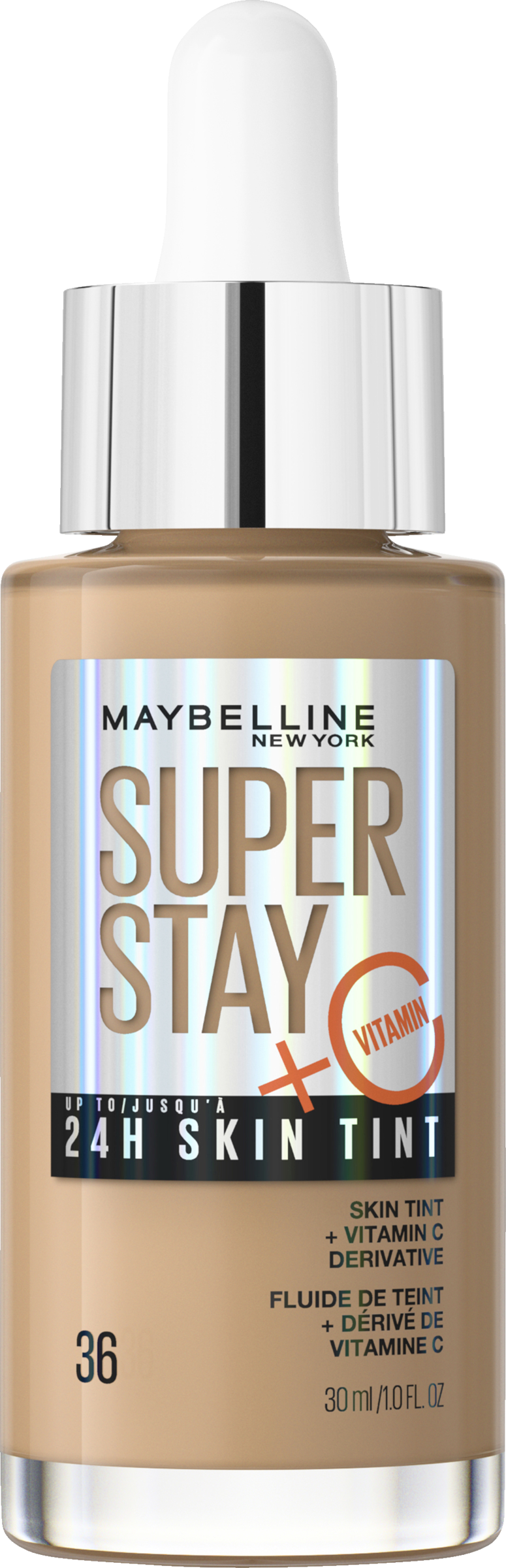 Maybelline New York Super Stay 24H Skin Tint Warm Sun 36