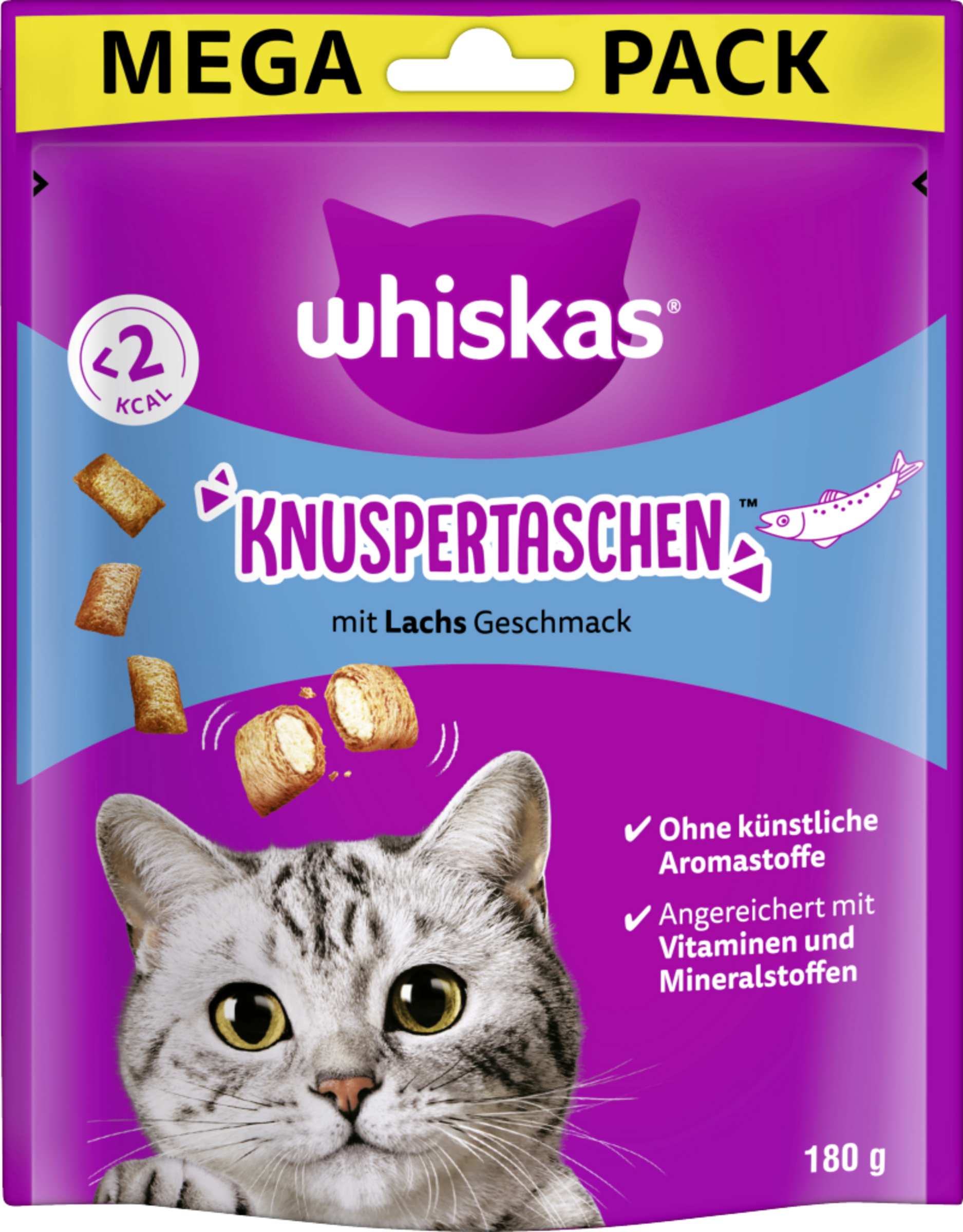 Whiskas Knuspertaschen™ med laksesmag