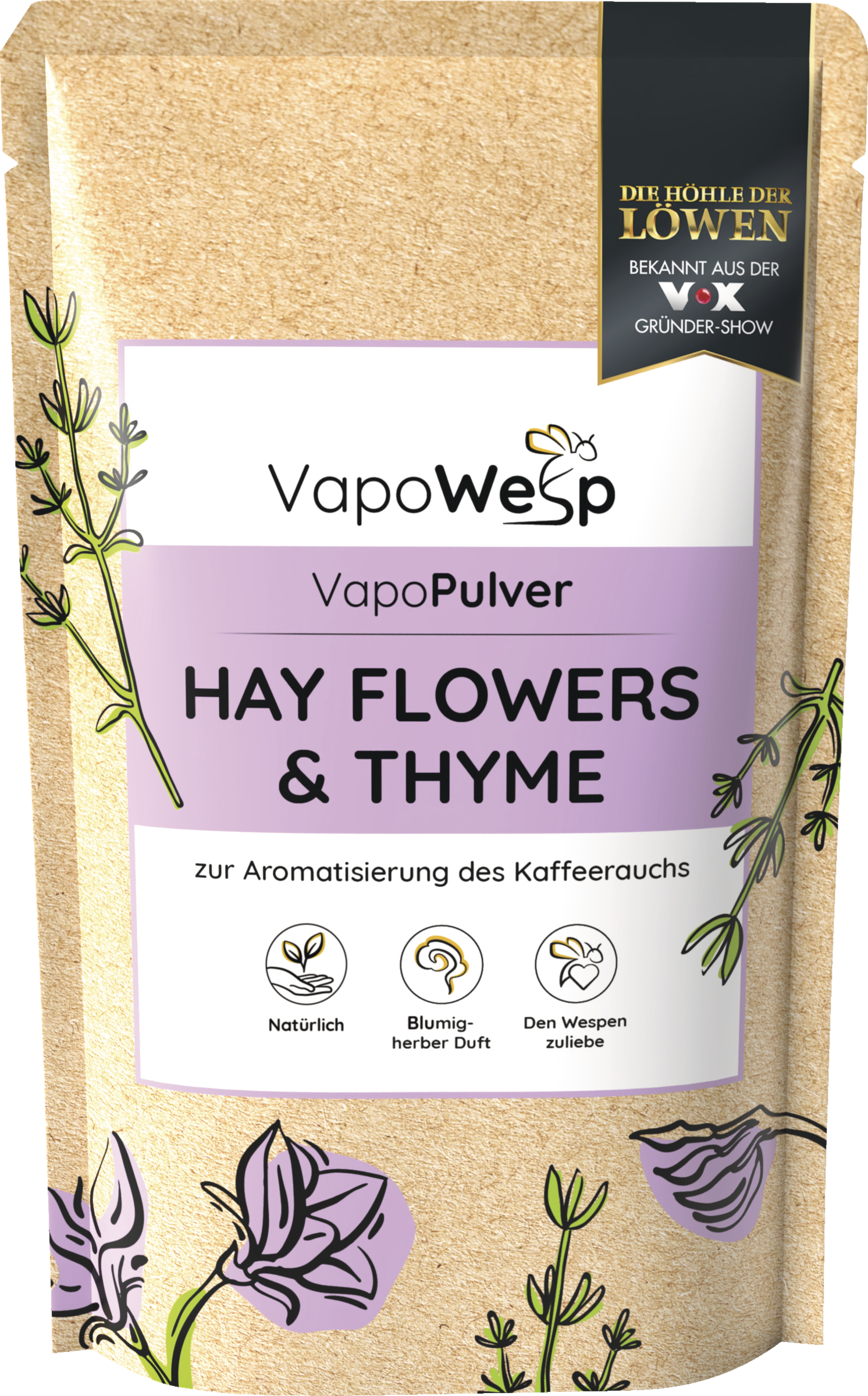 VapoWesp Pulver Hay Flowers & Thyme
