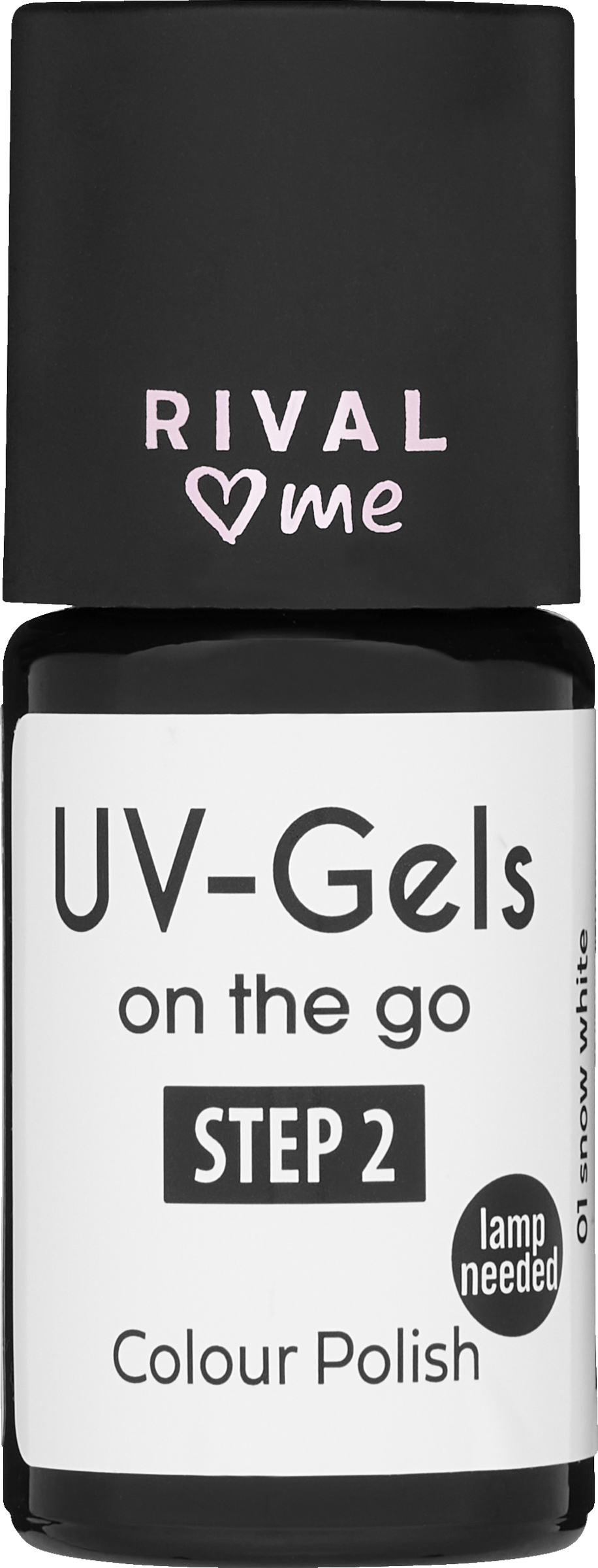 RIVAL loves me UV-Gels on the go 01 snow white