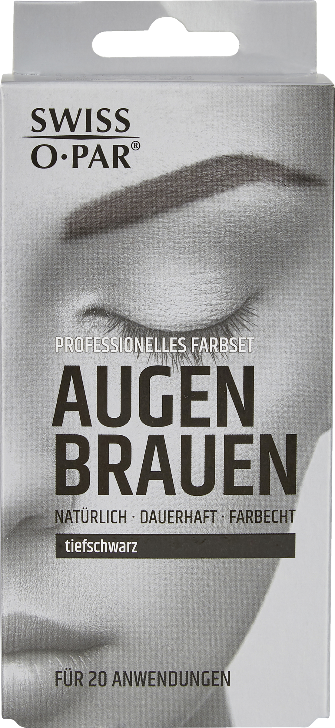 Swiss-o-Par Øjenbrynsfarve dyb sort