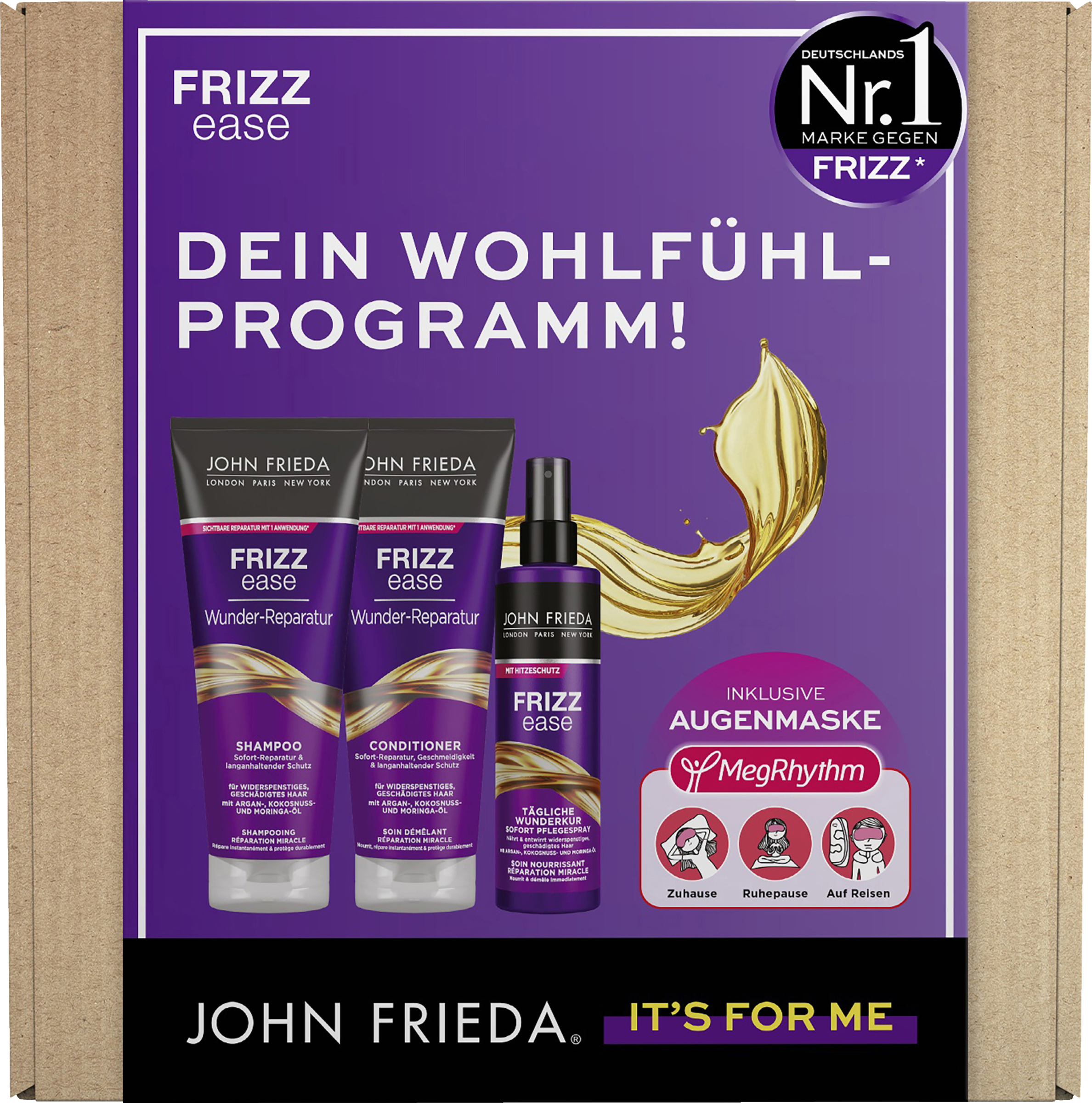 JOHN FRIEDA FRIZZ ease Hair repair boks