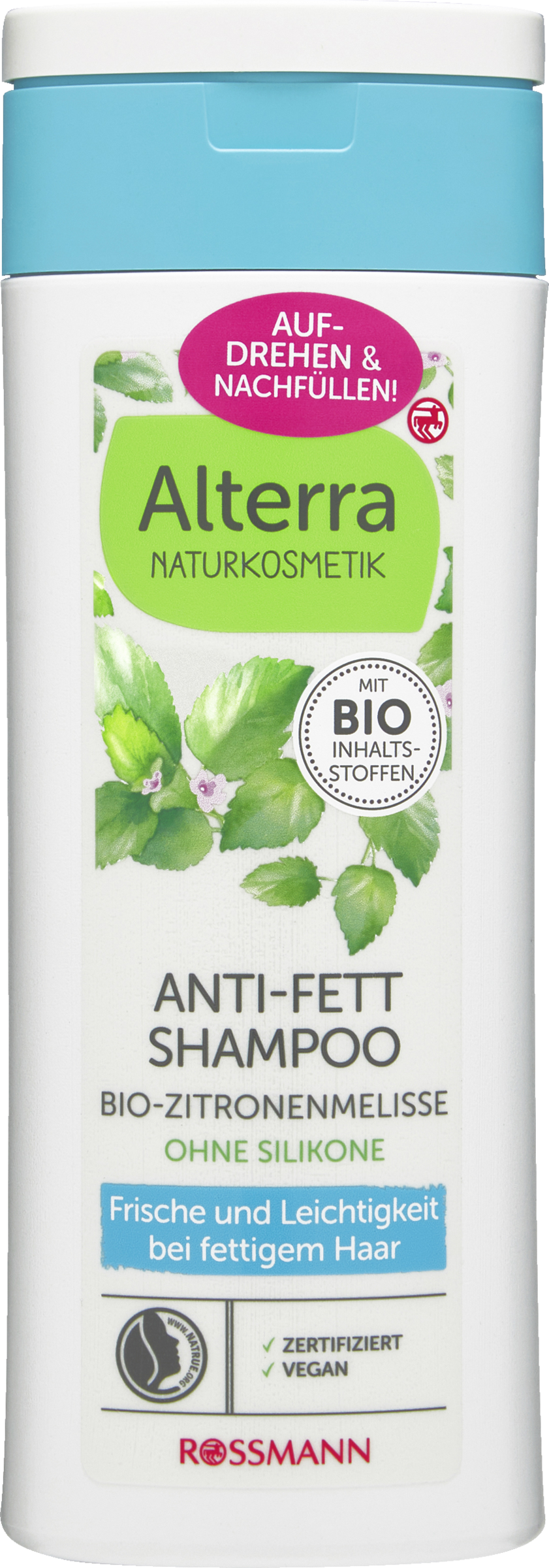 Alterra NATURKOSMETIK Shampoo til fedtet hår økologisk citronmelisse