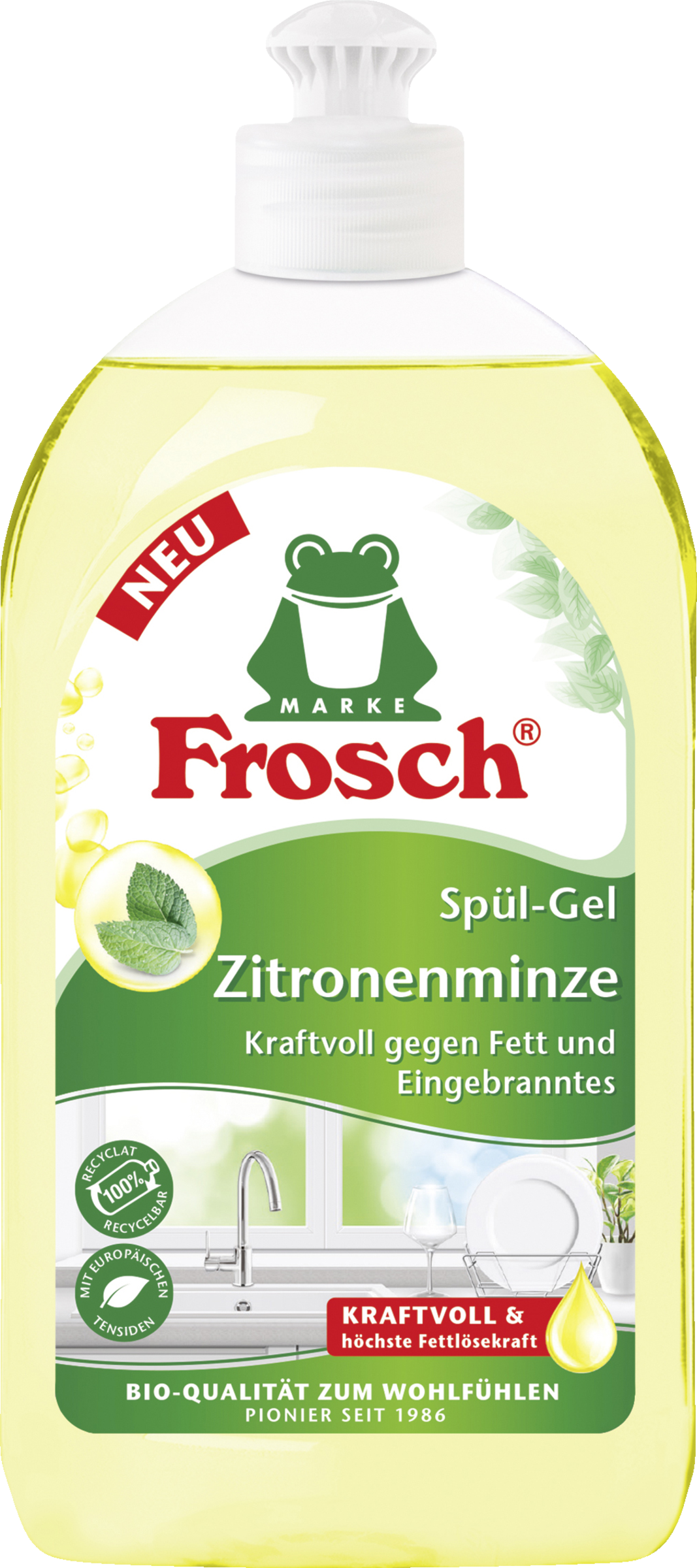 Frosch Citron mynte gel