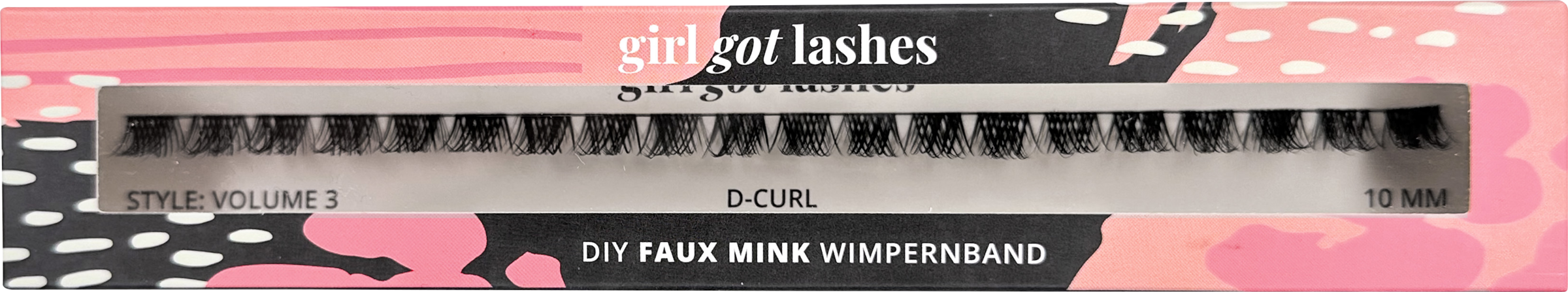 GirlGotLashes DIY vipper volume 3, 10 mm