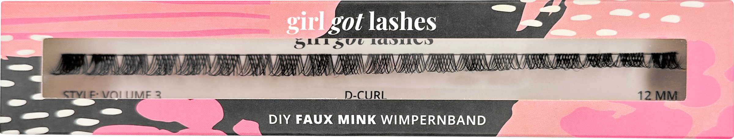 GirlGotLashes DIY vipper volume 3, 12 mm