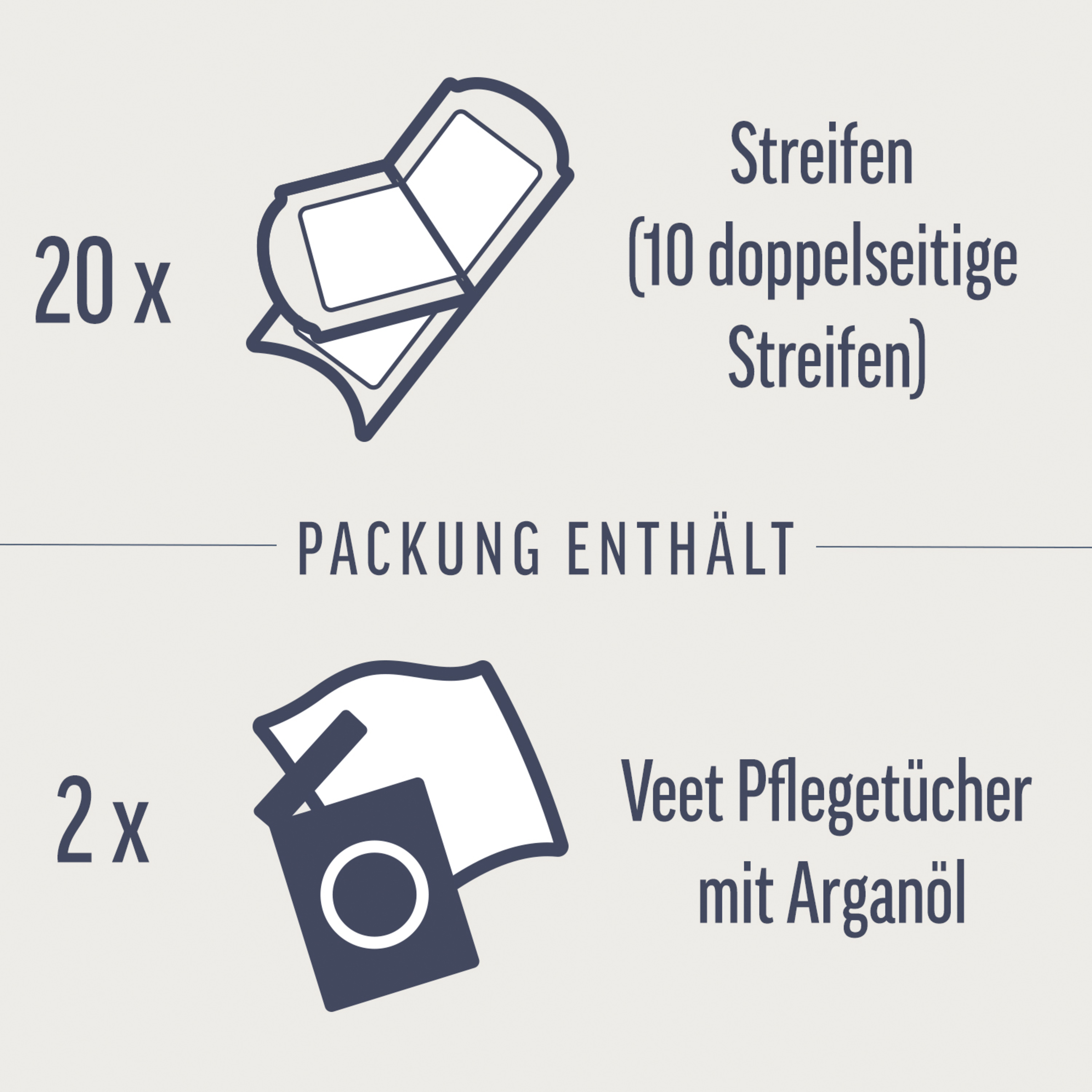 Veet Expert Cold Wax strips ben & krop Køb online rossmann.dk