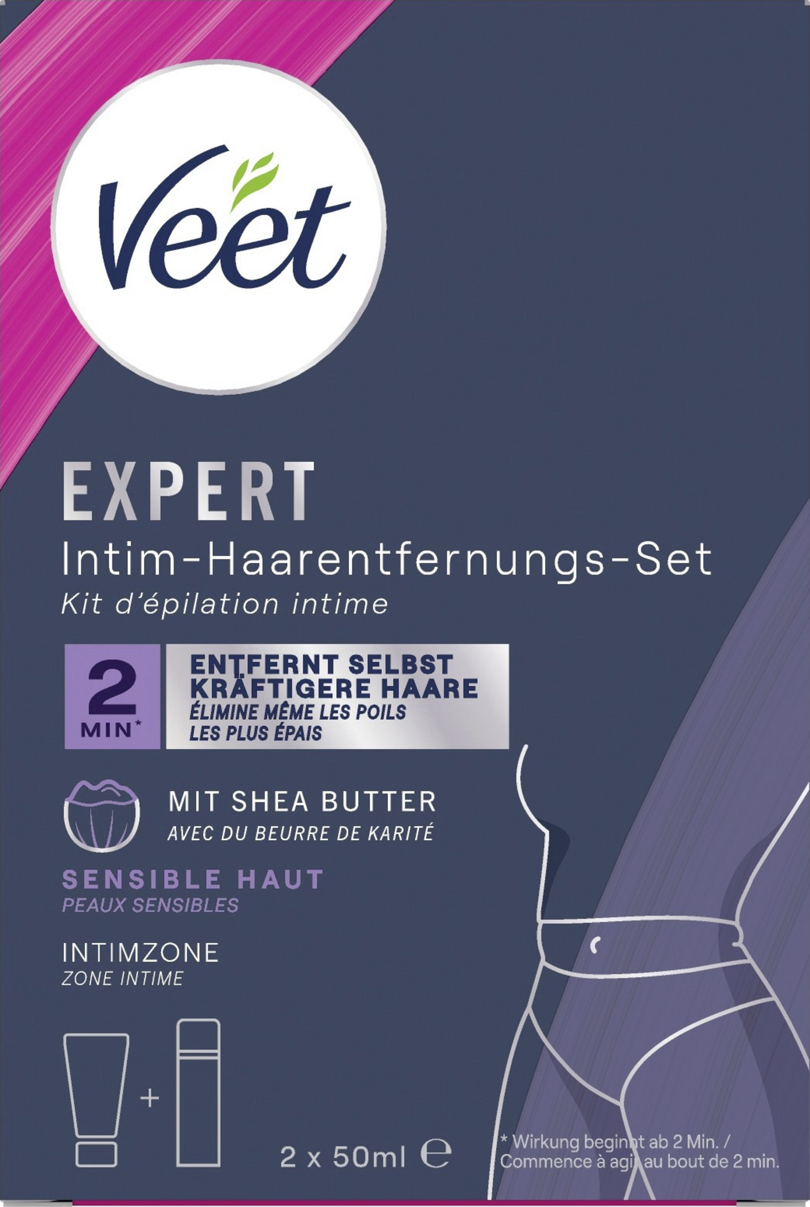 Veet Expert intim-hårfjerningssæt