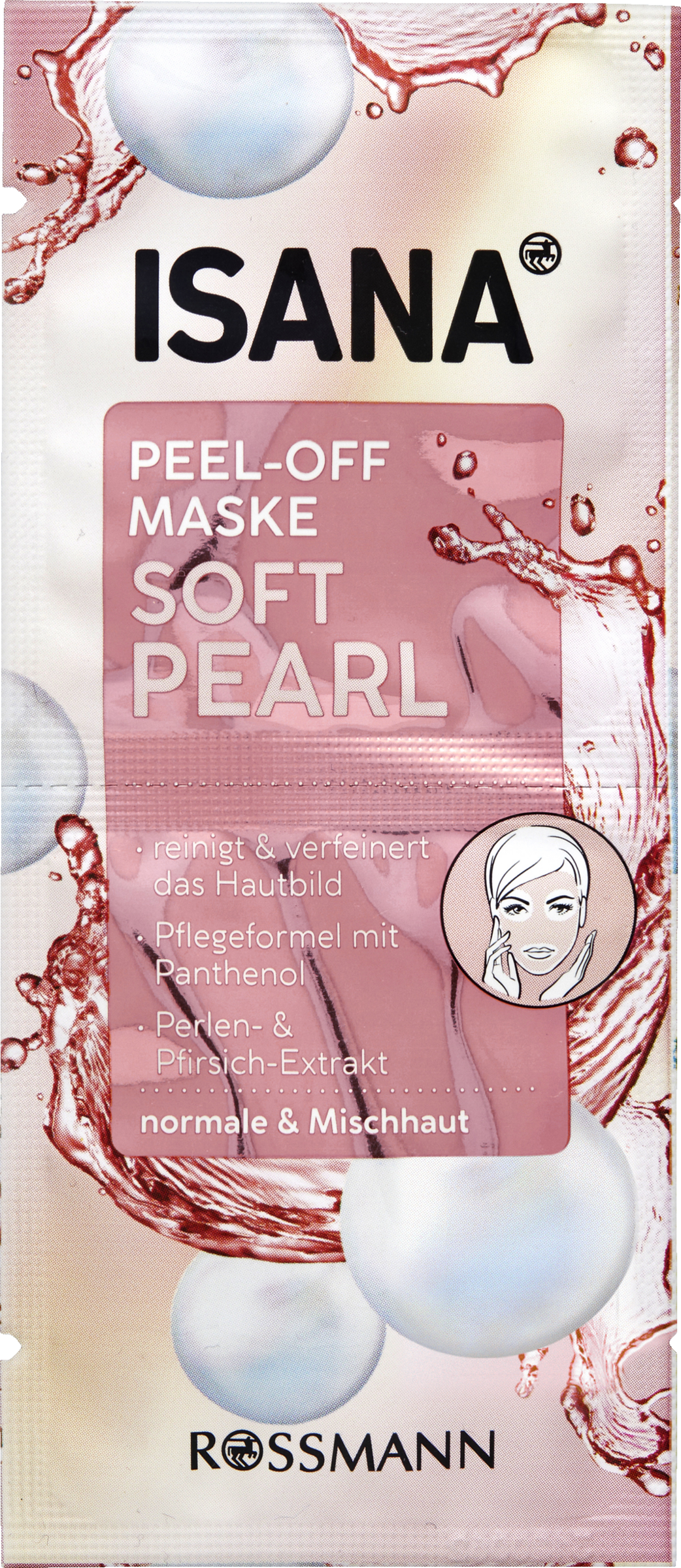 ISANA Peel-Off Mask Pink Pearl