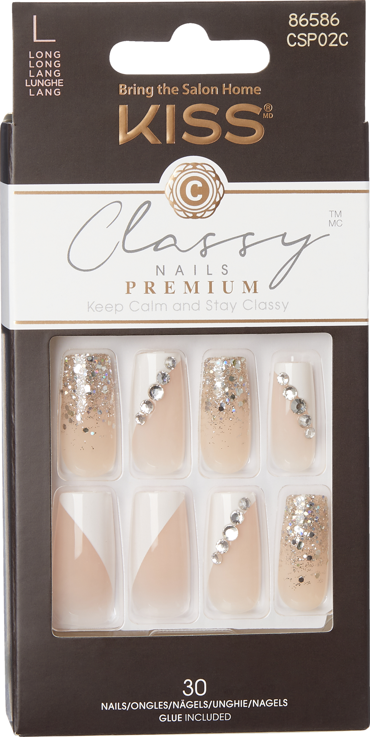 KISS Classy Nails Premium - Gorgeous