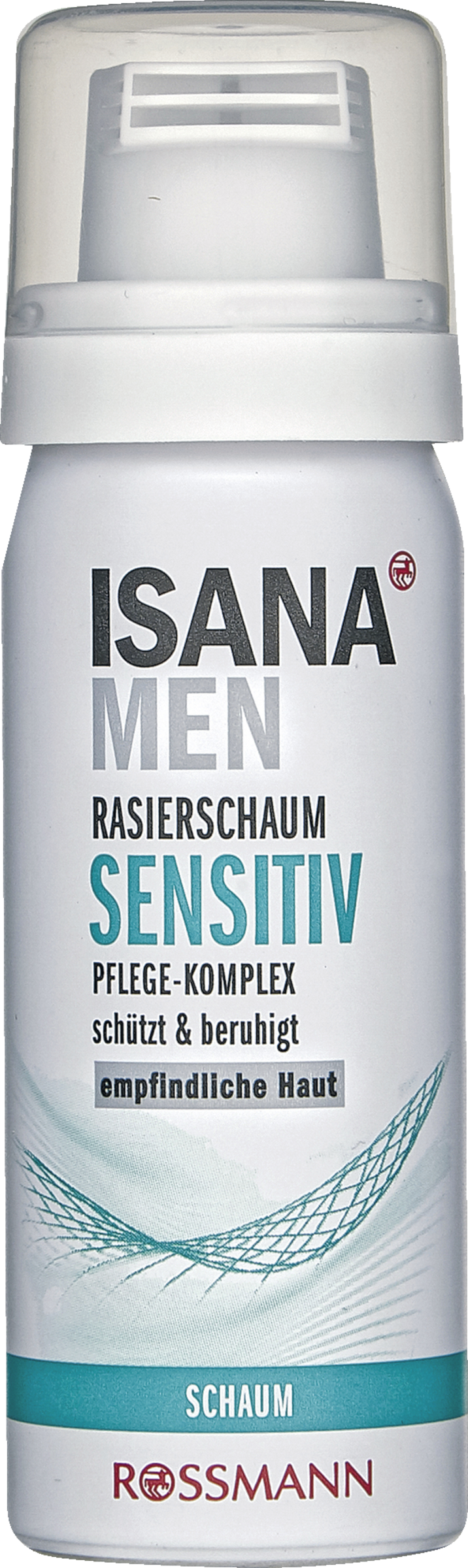 ISANA MEN Barberskum Sensitiv rejsestørrelse