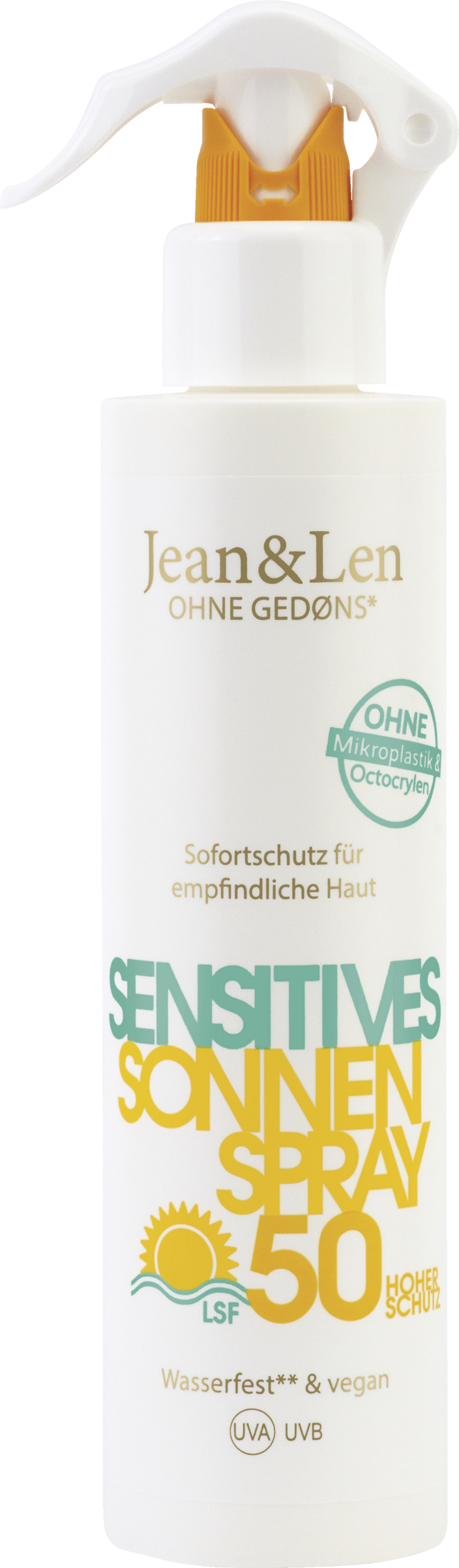Jean&Len Sensitiv solspray SPF 50