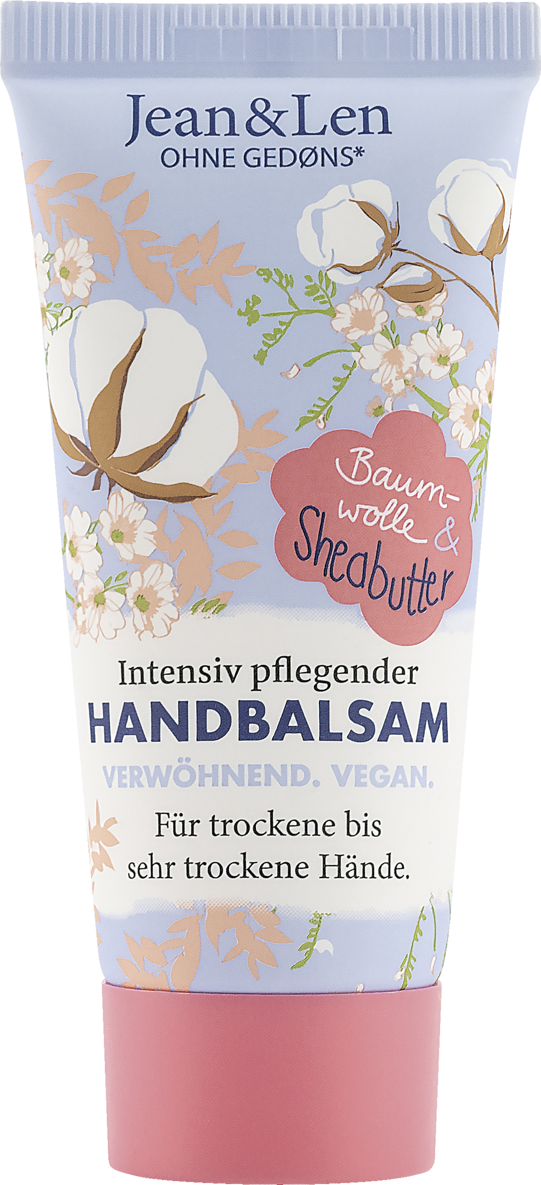 Jean&Len Håndbalsam bomuld & sheasmør rejsestørrelse