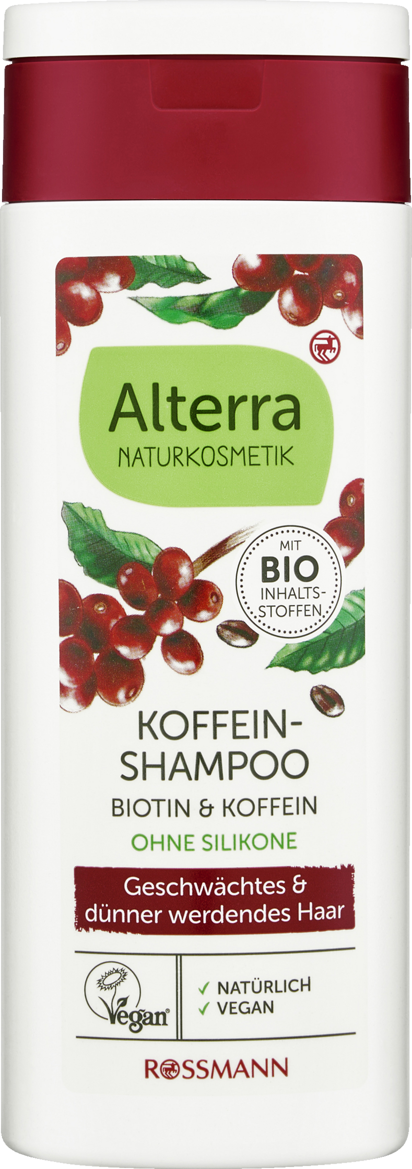 Alterra NATURKOSMETIK Koffein-shampoo Biotin & Koffein
