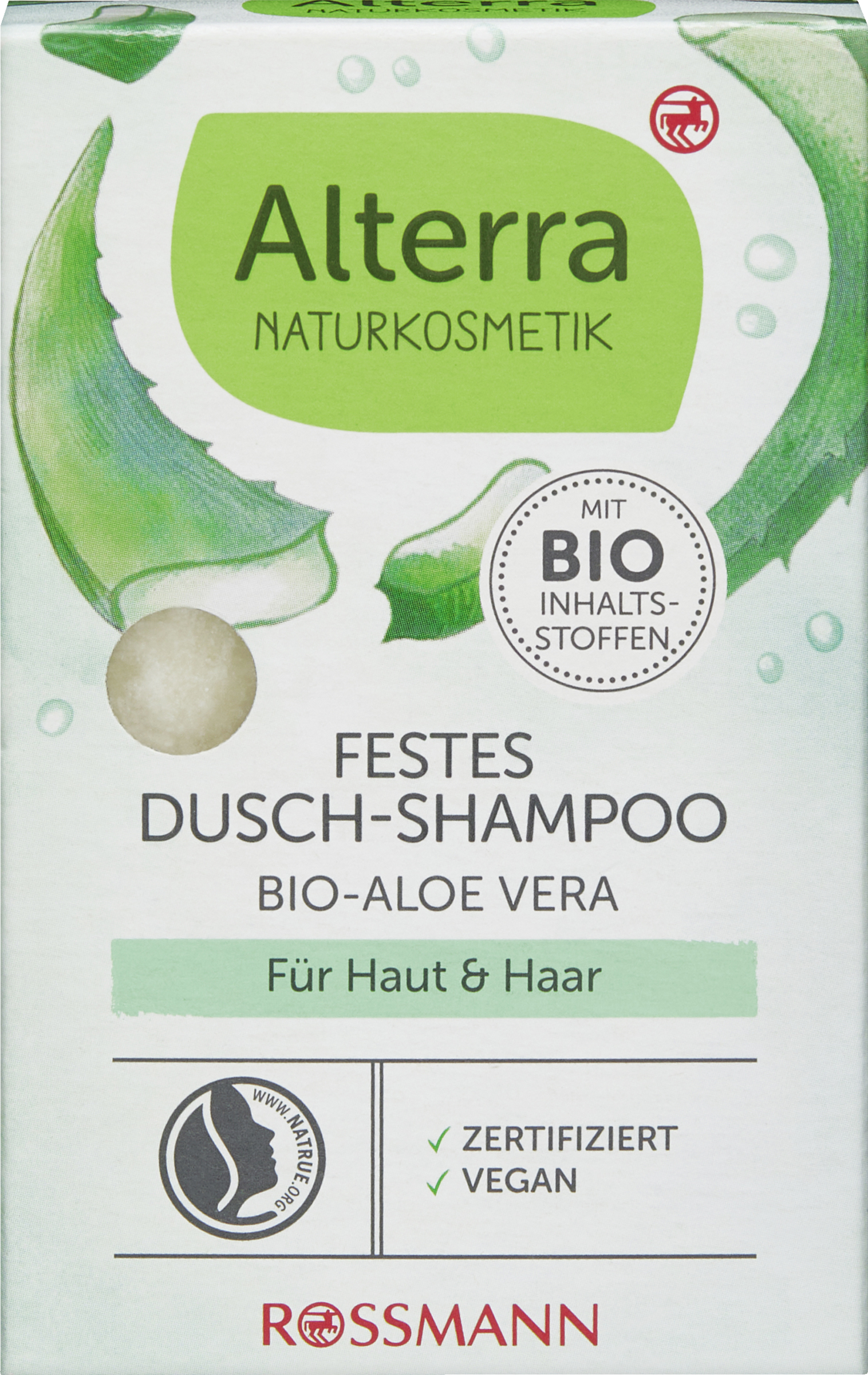 Alterra NATURKOSMETIK Fast bruseshampoo til hud og hår