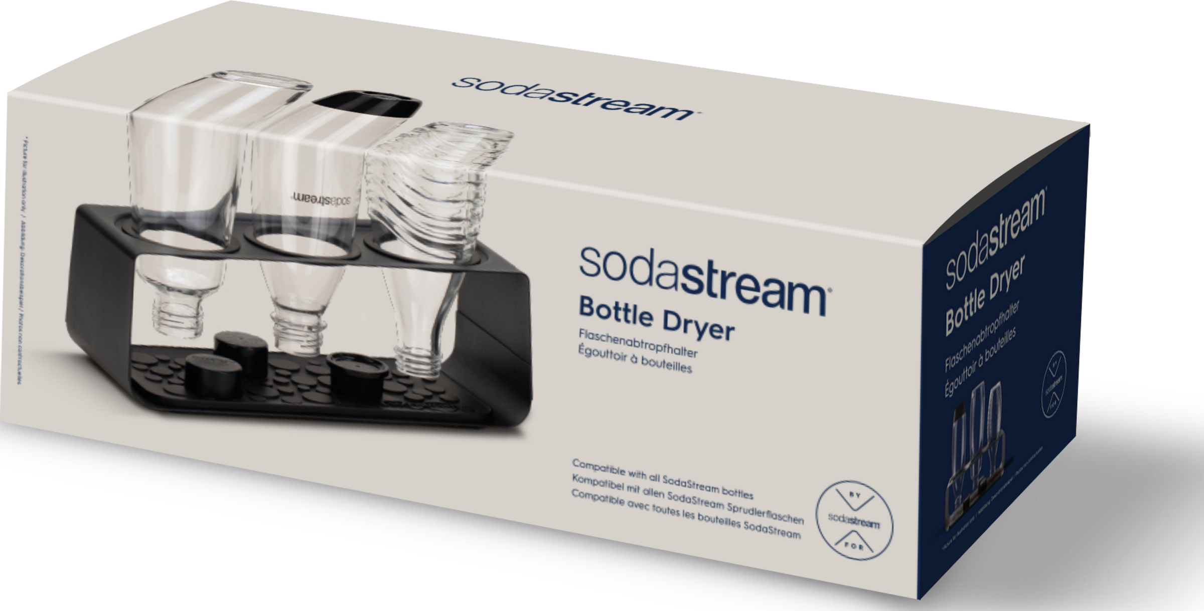 SodaStream Dråbeholder til flasker sort