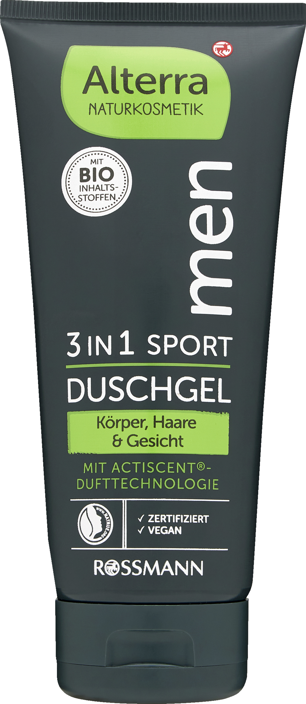 Alterra NATURKOSMETIK men 3-i-1 Sport showergel Men