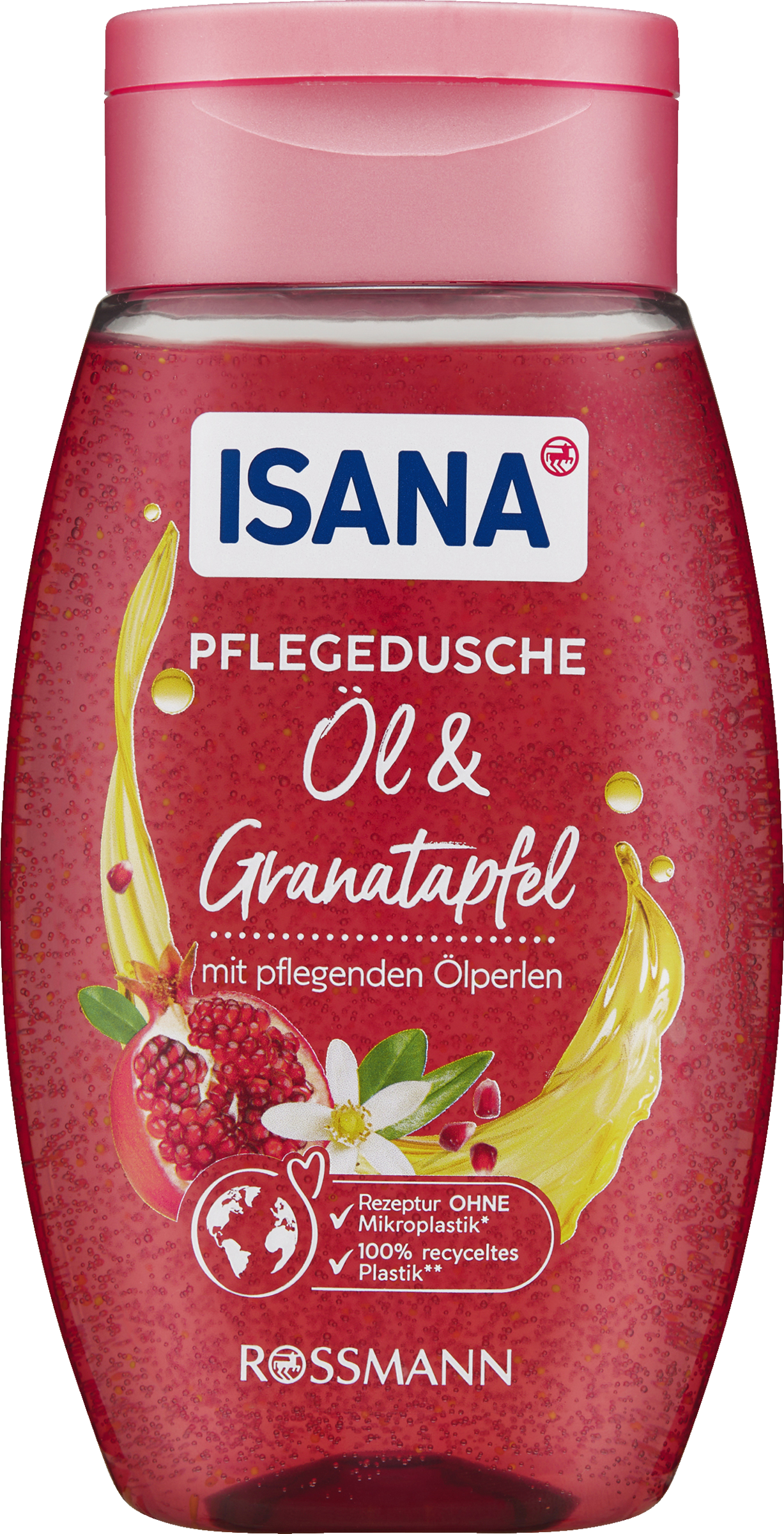 ISANA Plejende bodyshampoo olie og granatæble