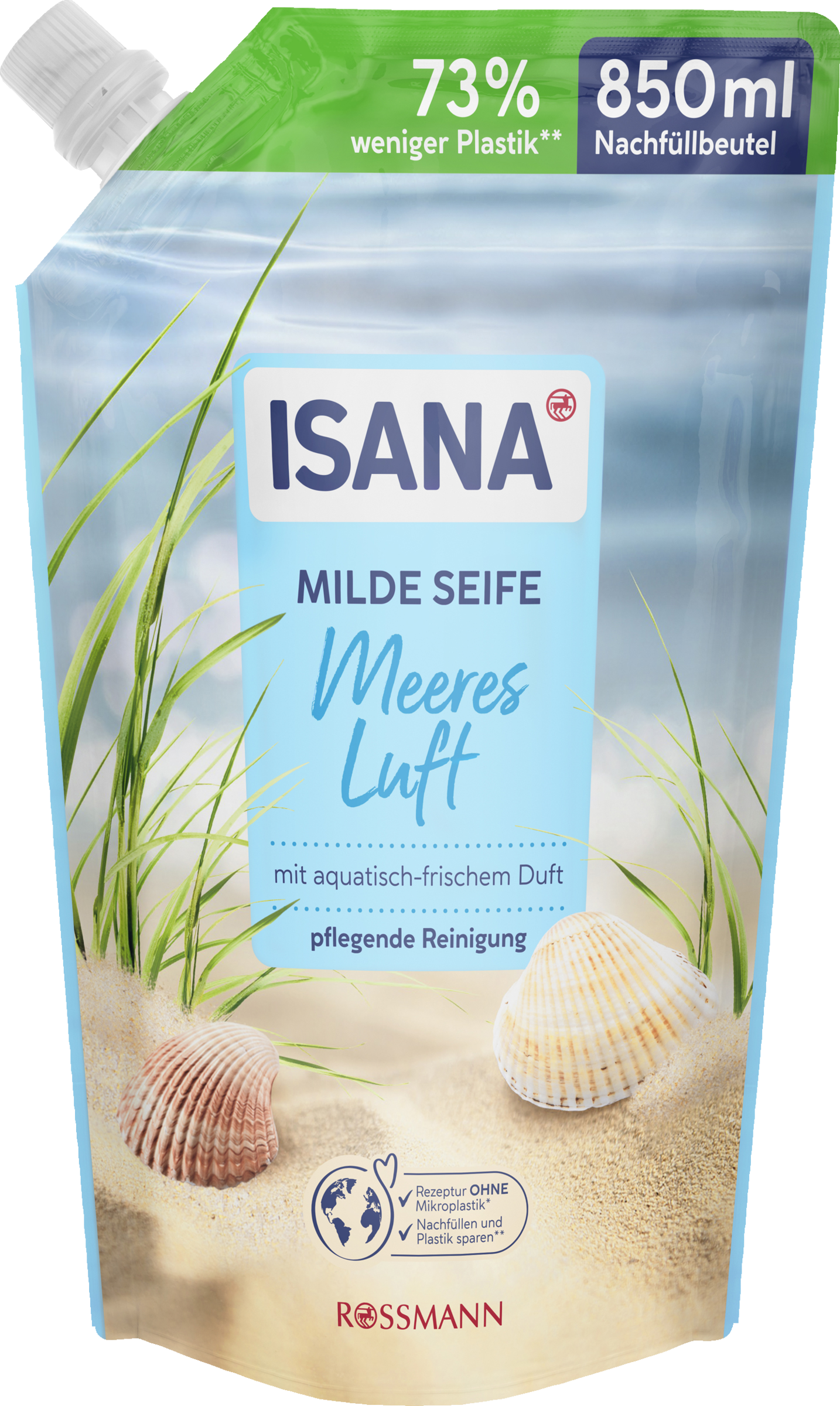 ISANA Mild sæbe Havluft refill